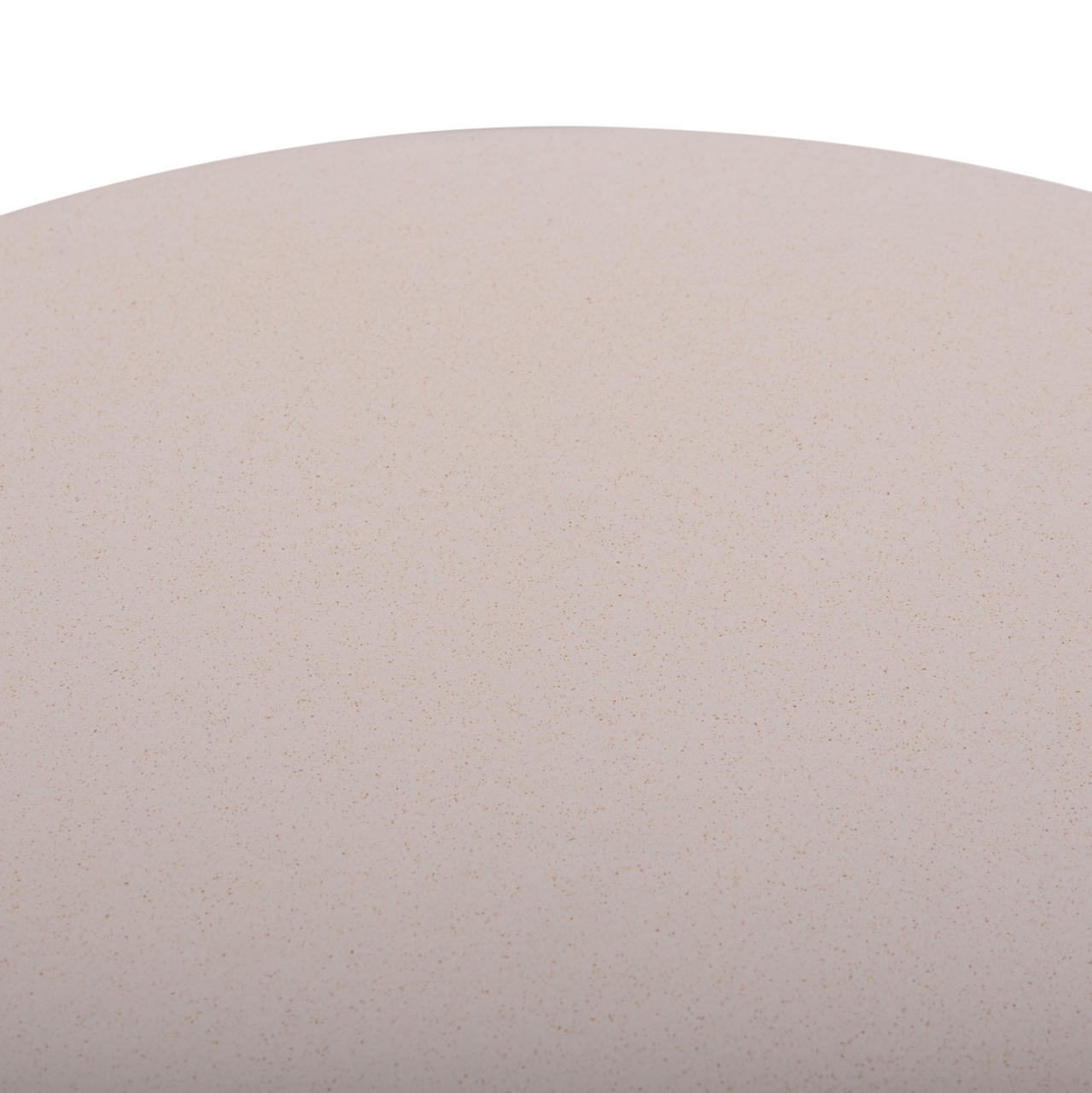 SIDE TABLE ROUND PRILEP HM18159.02 FIBER CEMENT IN WHITE and RATTAN--Φ60x76.5Hcm. [9]