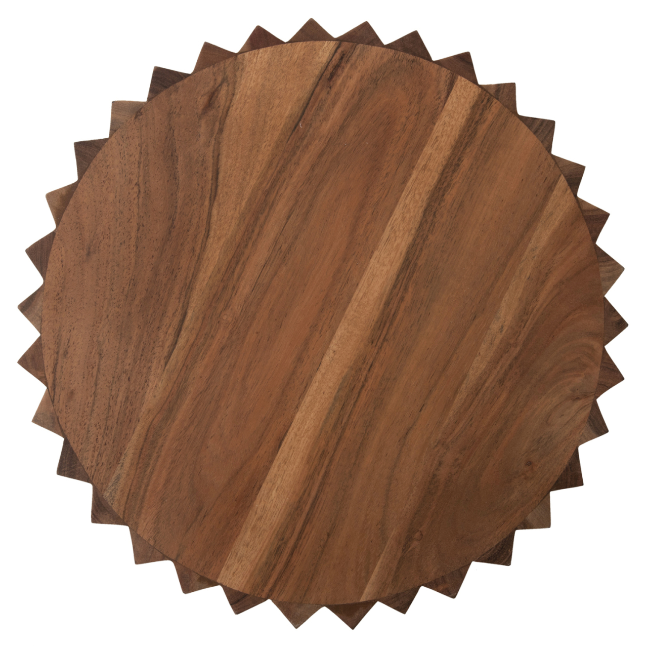 SIDE TABLE ROUND SEDGE HM9696 SOLID ACACIA-NATURAL COLOR Φ40x50Hcm. [8]
