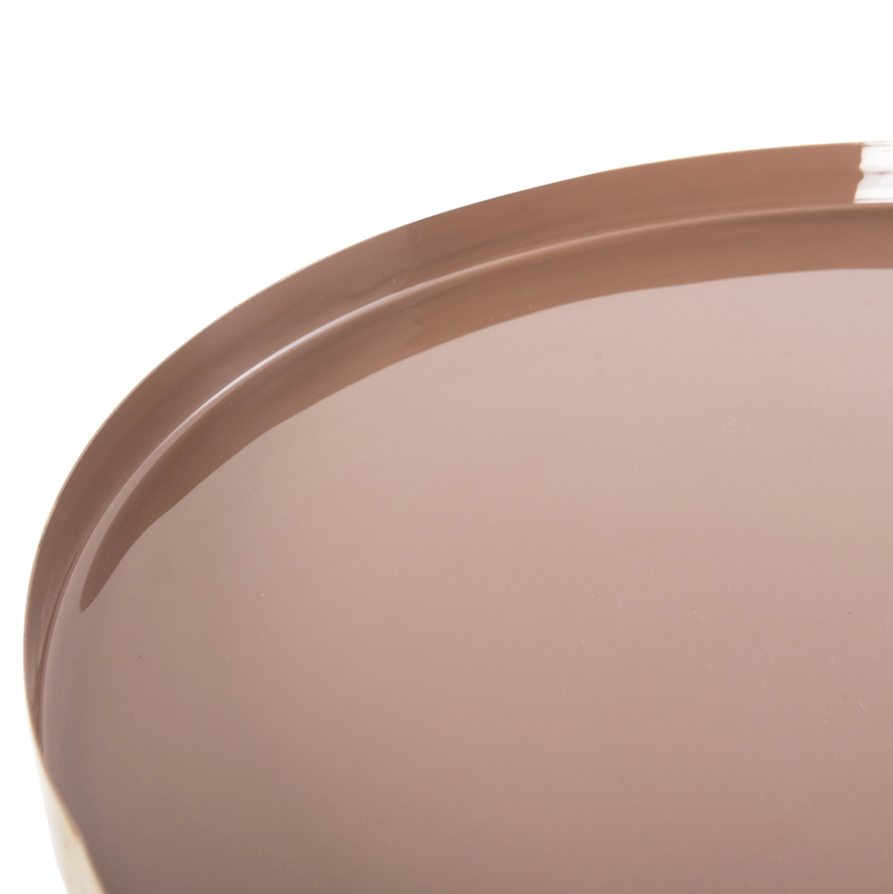 SIDE TABLE ROUND UTRI HM4241.06 METAL IN WARM PINK-BEIGE Φ46x46,5Hcm. [6]