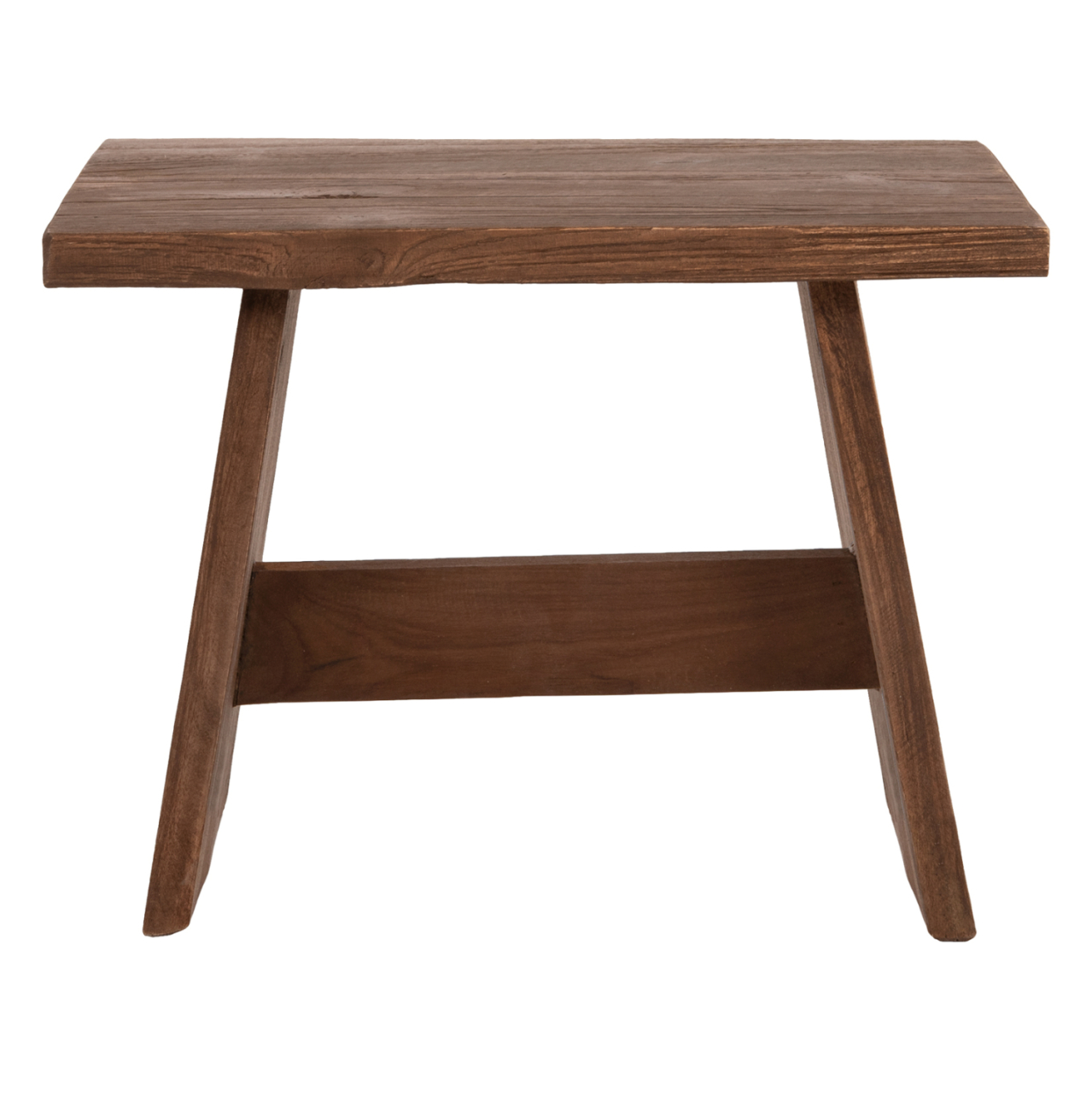 SIDE TABLE/STOOL HM7901 MIXED WOOD IN NATURAL COLOR 40x25x29,5Hcm. [3]