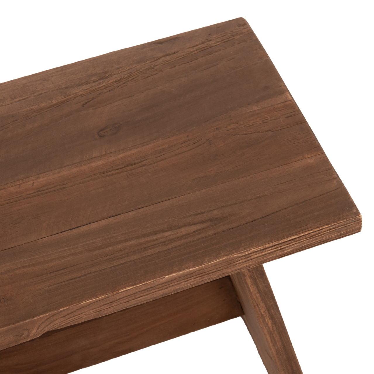 SIDE TABLE/STOOL HM7901 MIXED WOOD IN NATURAL COLOR 40x25x29,5Hcm. [5]