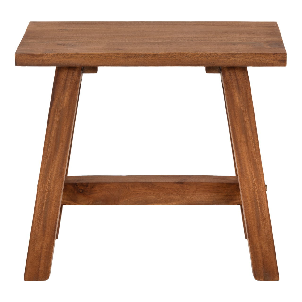 SIDE TABLE/STOOL RANCH HM7902 MAHOGANY WOOD IN NATURAL COLOR 49,5x24,5x45,5Hcm. [3]