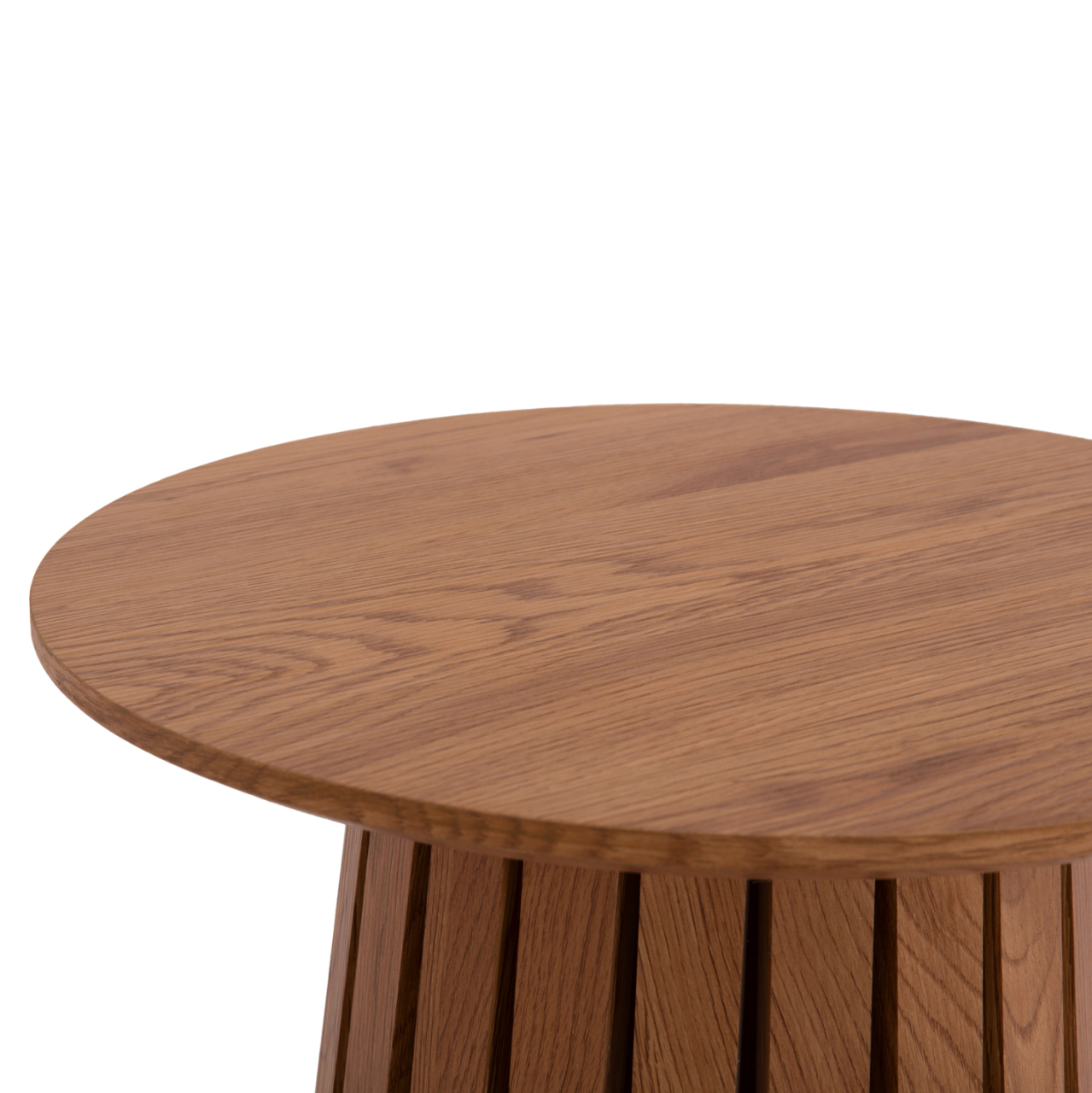 SIDE TABLE TALBERT HM18025 MDF IN NATURAL WOOD COLOR Φ45x50,5Hcm. [6]