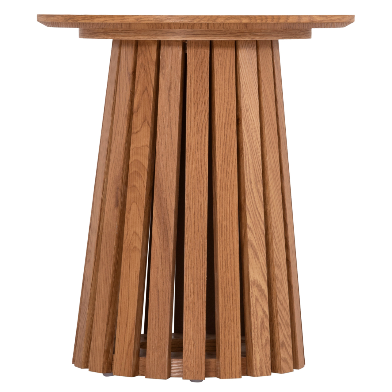 SIDE TABLE TALBERT HM18025 MDF IN NATURAL WOOD COLOR Φ45x50,5Hcm. [3]