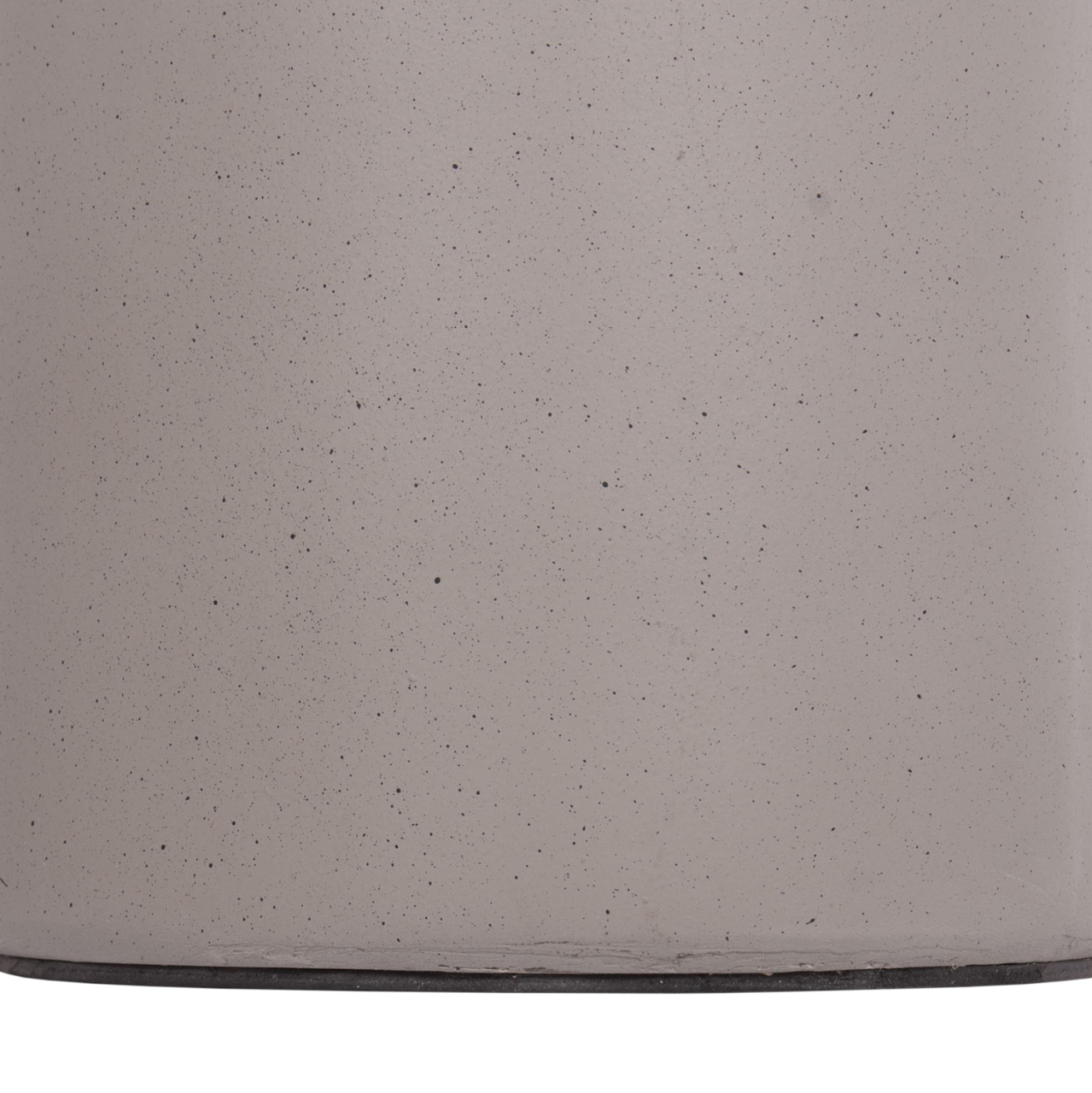 SIDE TABLE TRED(T) HM18169.03 FIBER CEMENT IN GREY-NATURAL RATTAN--Φ40x61Hcm. [10]