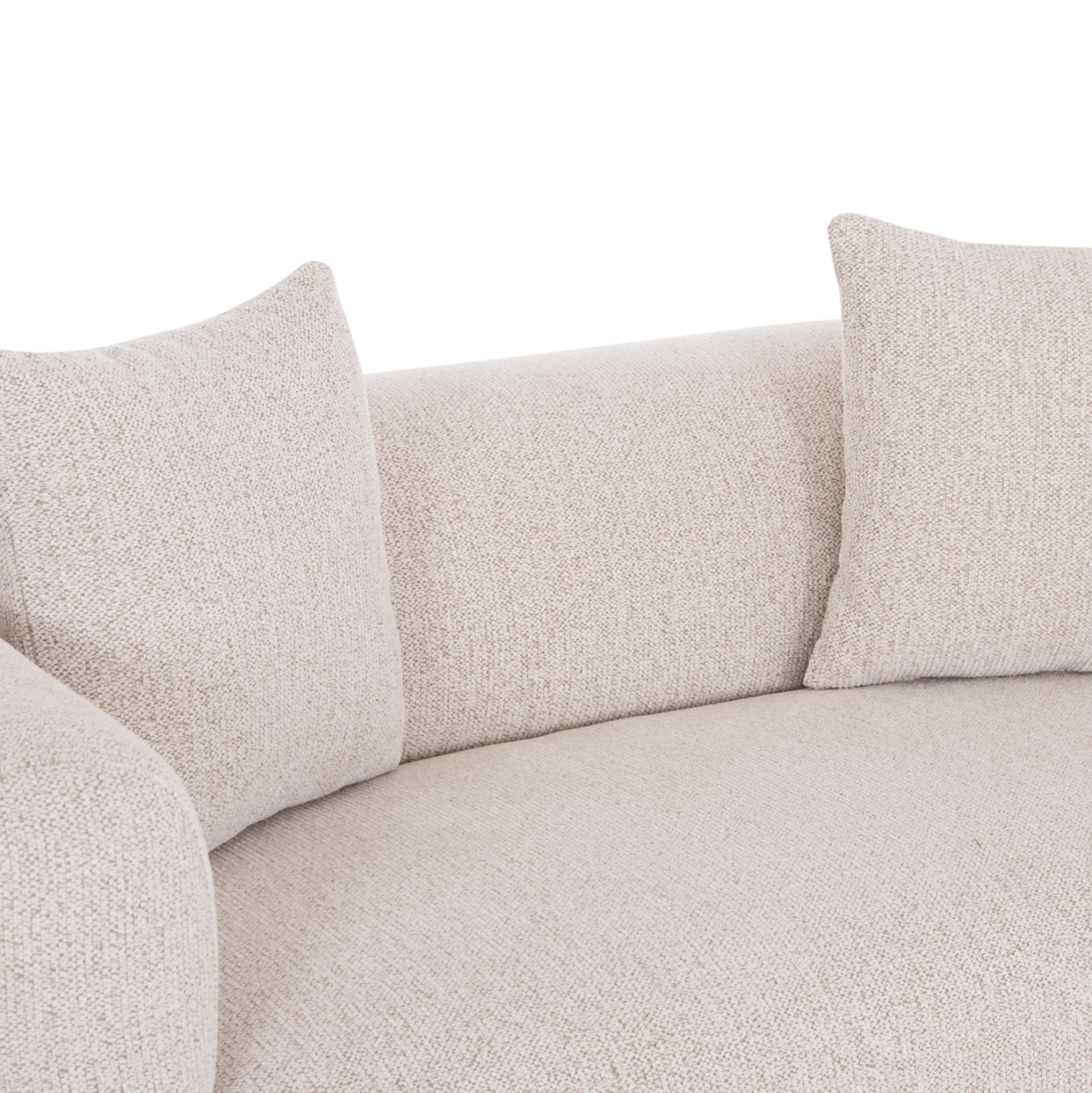 SOFA 2-SEATER ARCTIS HM3328.02 LIGHT BEIGE FABRIC 169x88x88Hcm. [7]