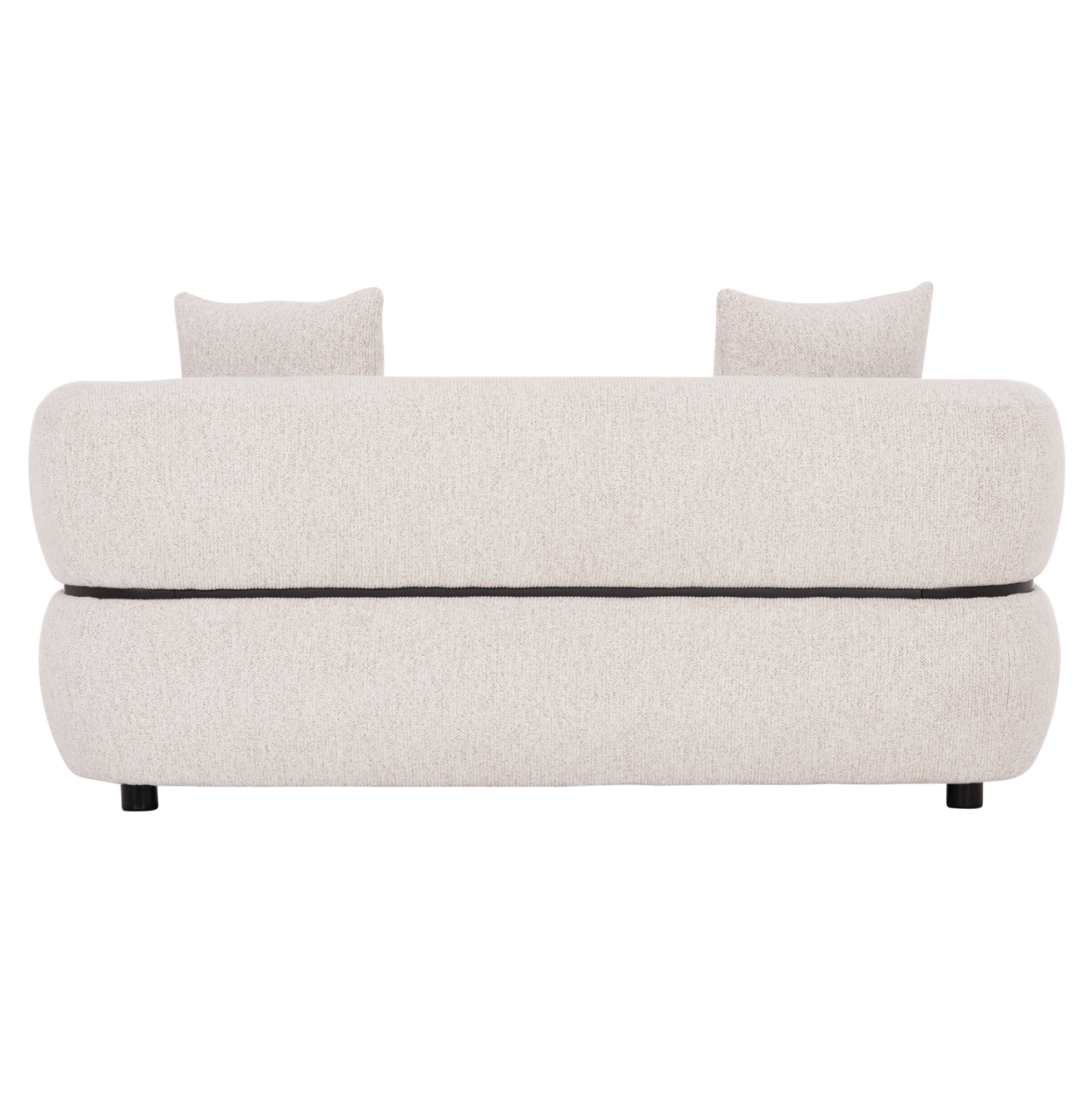 SOFA 2-SEATER ARCTIS HM3328.02 LIGHT BEIGE FABRIC 169x88x88Hcm. [6]