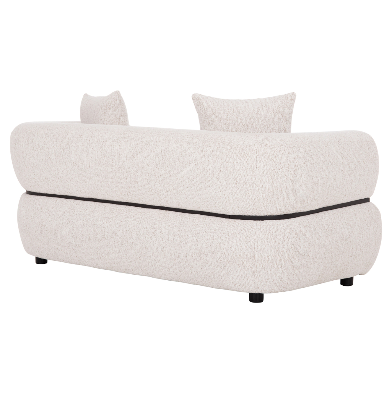 SOFA 2-SEATER ARCTIS HM3328.02 LIGHT BEIGE FABRIC 169x88x88Hcm. [5]