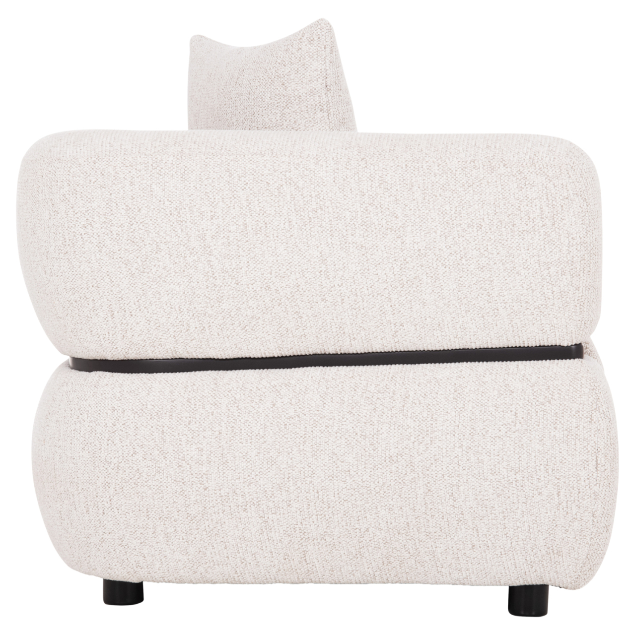 SOFA 2-SEATER ARCTIS HM3328.02 LIGHT BEIGE FABRIC 169x88x88Hcm. [4]