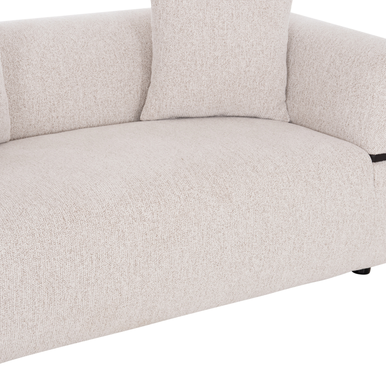 SOFA 2-SEATER ARCTIS HM3328.02 LIGHT BEIGE FABRIC 169x88x88Hcm. [8]