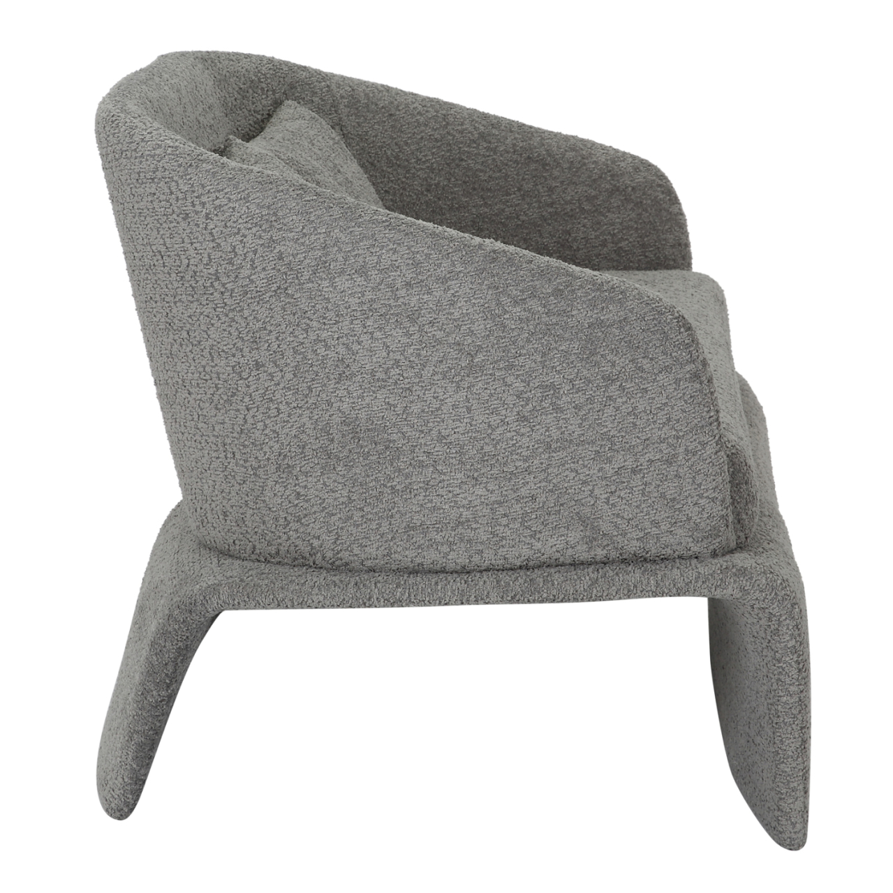 SOFA 2-SEATER BEVY2 HM9678.01 GREY BOUCLE FABRIC-METAL FRAME 128x72x74Hcm. [4]