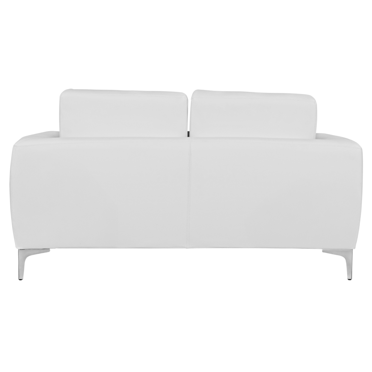 Sofa 2 seater Kenzie HM3121.22 with White PU 142x81x81 cm [4]