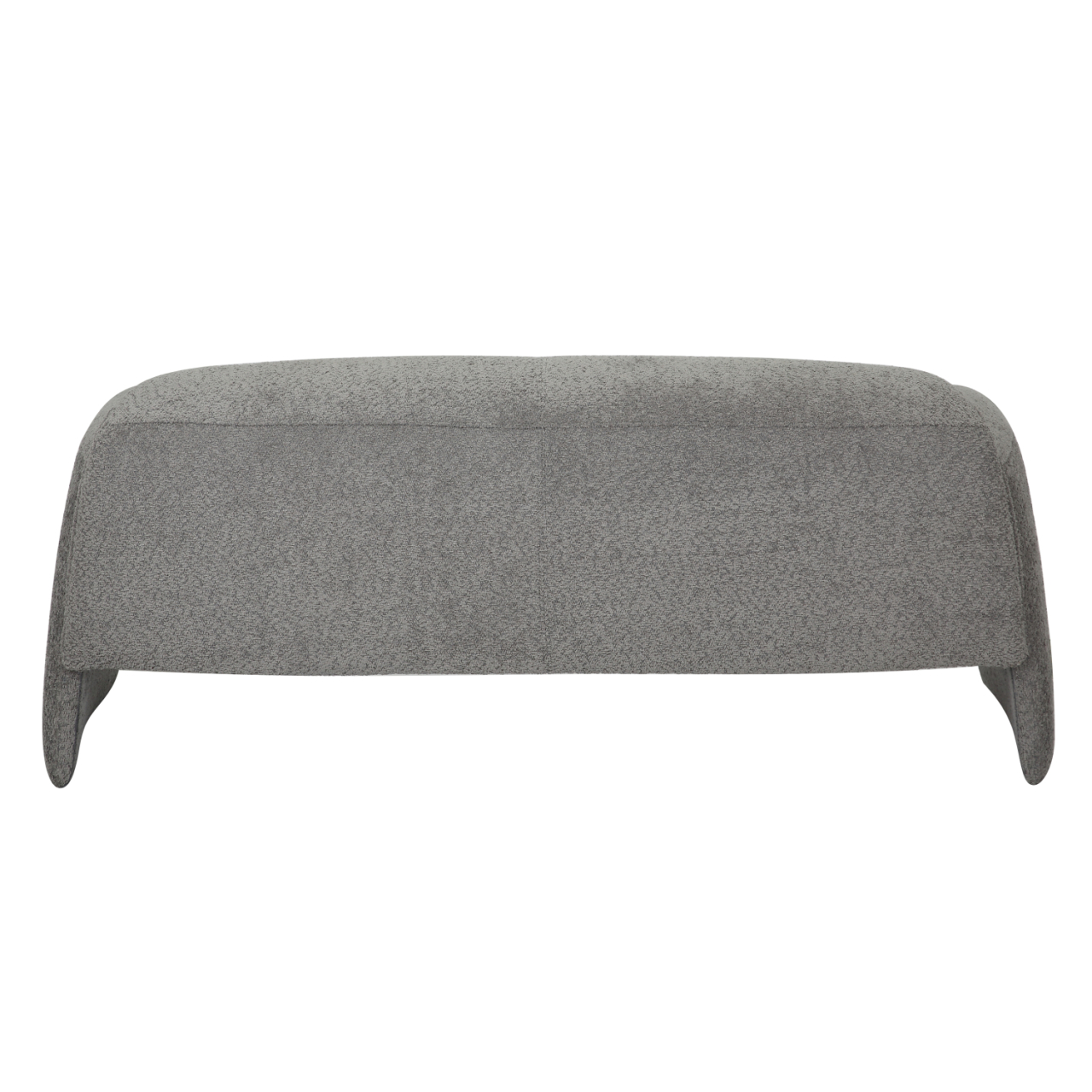 SOFA 2-SEATER LAFORGE HM9680.01 METAL FRAME-GREY BOUCLE FABRIC 160x80x63Hcm. [5]