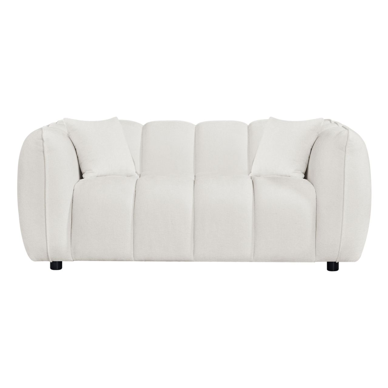 SOFA 2-SEATER LYKKE HM3324.02 ECRU FABRIC 172x89x70Hcm. [3]