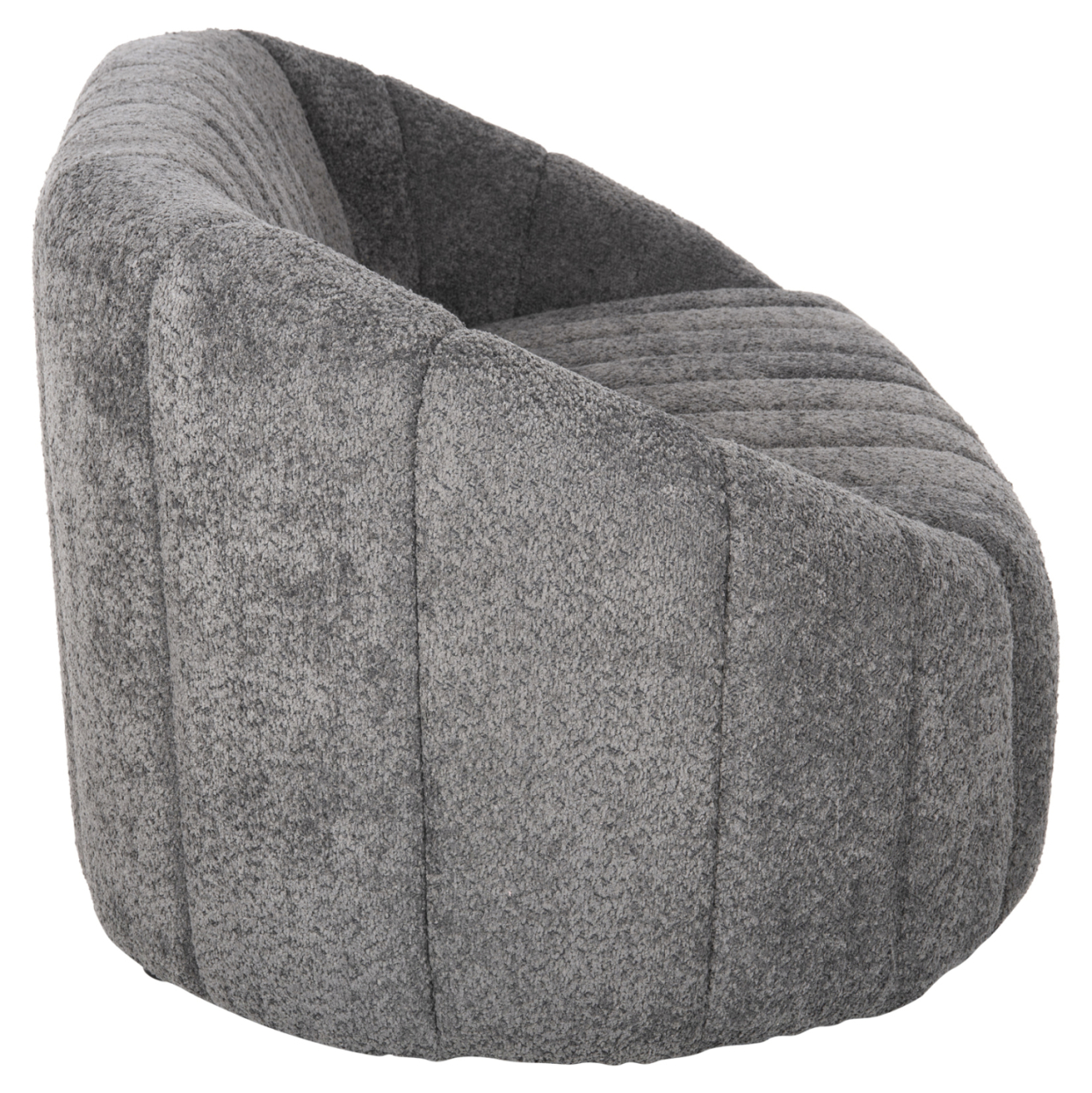 SOFA 2-SEATER MOBY HM9595.01 GREY BOUCLE FABRIC 145x82x67Hcm. [4]