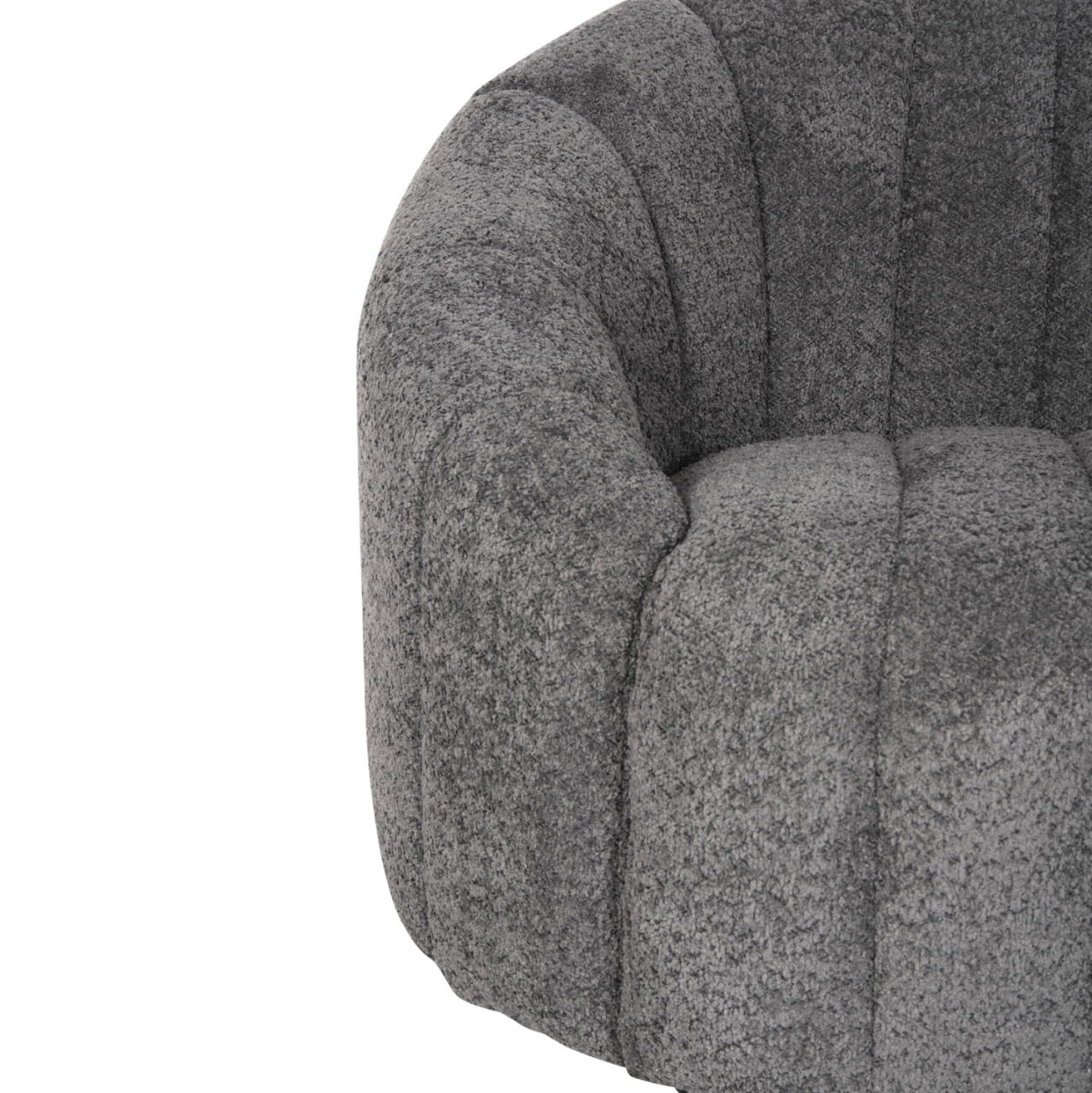 SOFA 2-SEATER MOBY HM9595.01 GREY BOUCLE FABRIC 145x82x67Hcm. [8]