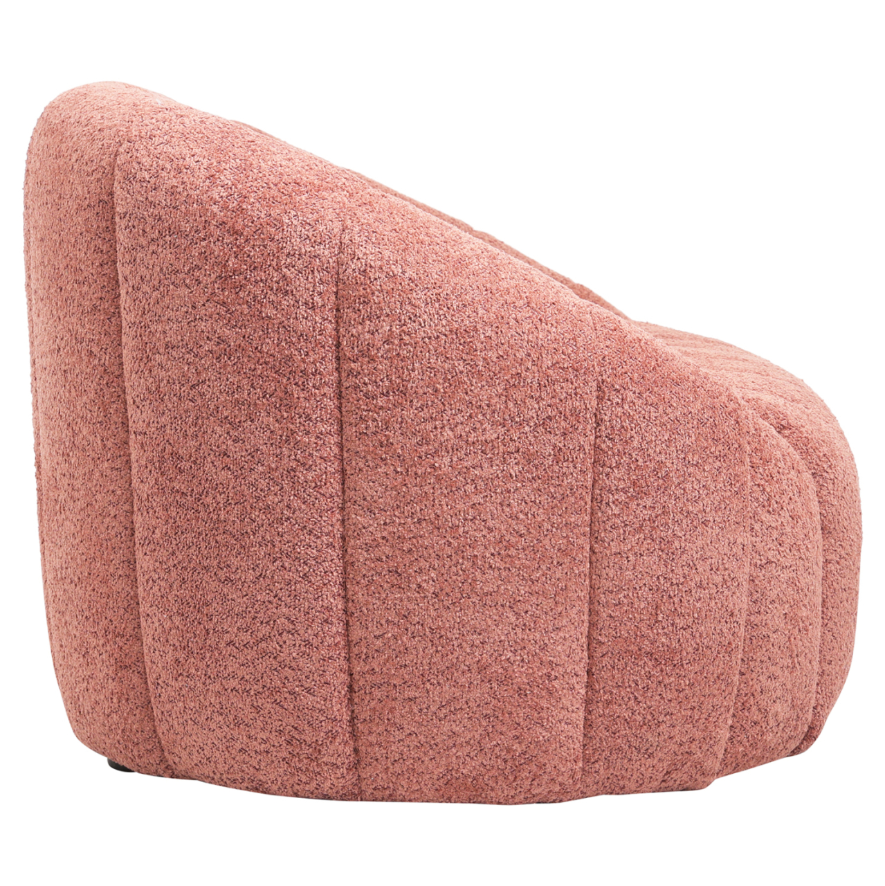 SOFA 2-SEATER MOBY HM9595.02 PINK BOUCLE FABRIC 148x83x66Hcm. [3]