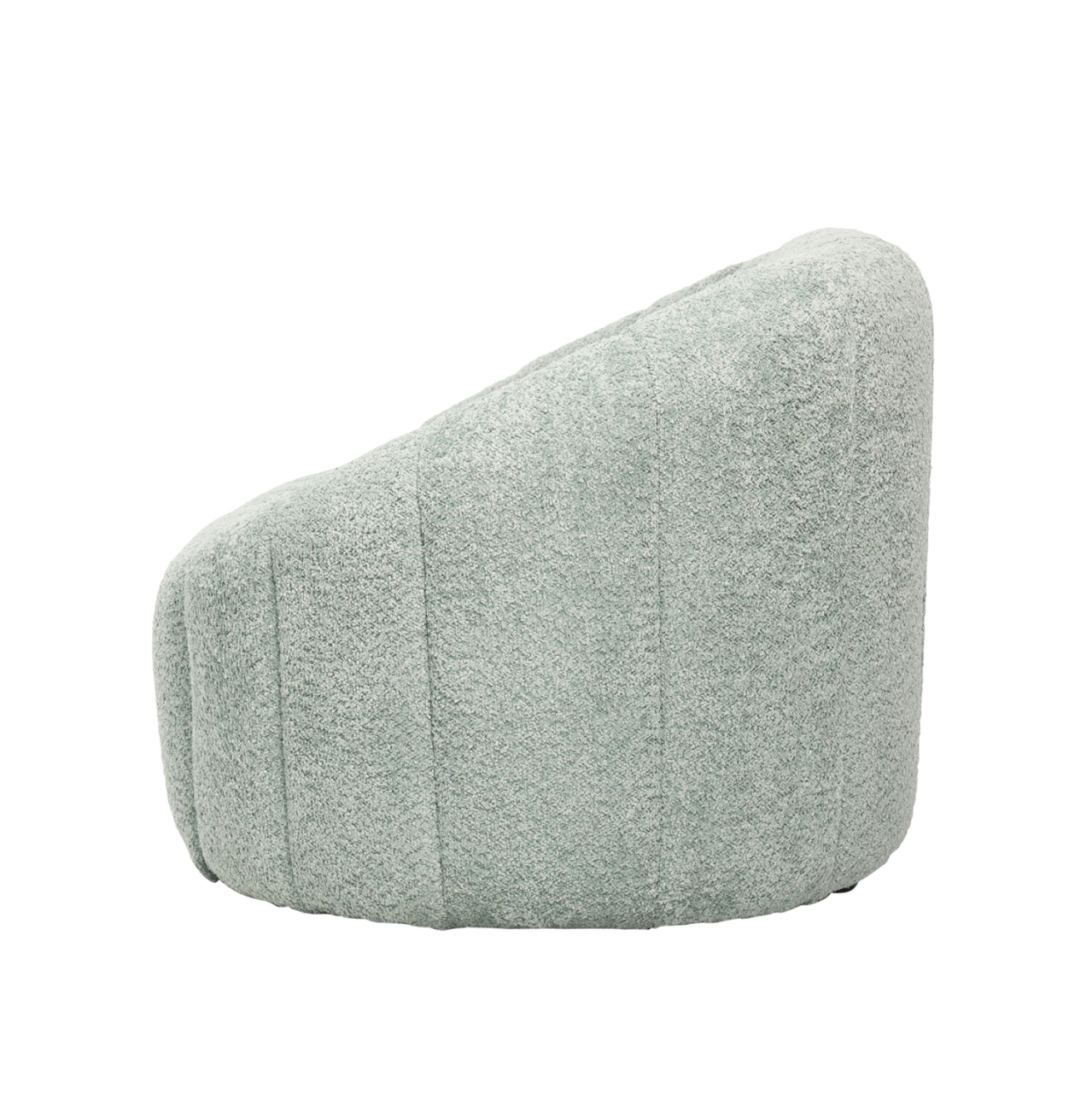 SOFA 2-SEATER MOBY HM9595.05 PISTACHIO GREEN BOUCLE FABRIC 148x83x66Hcm. [3]