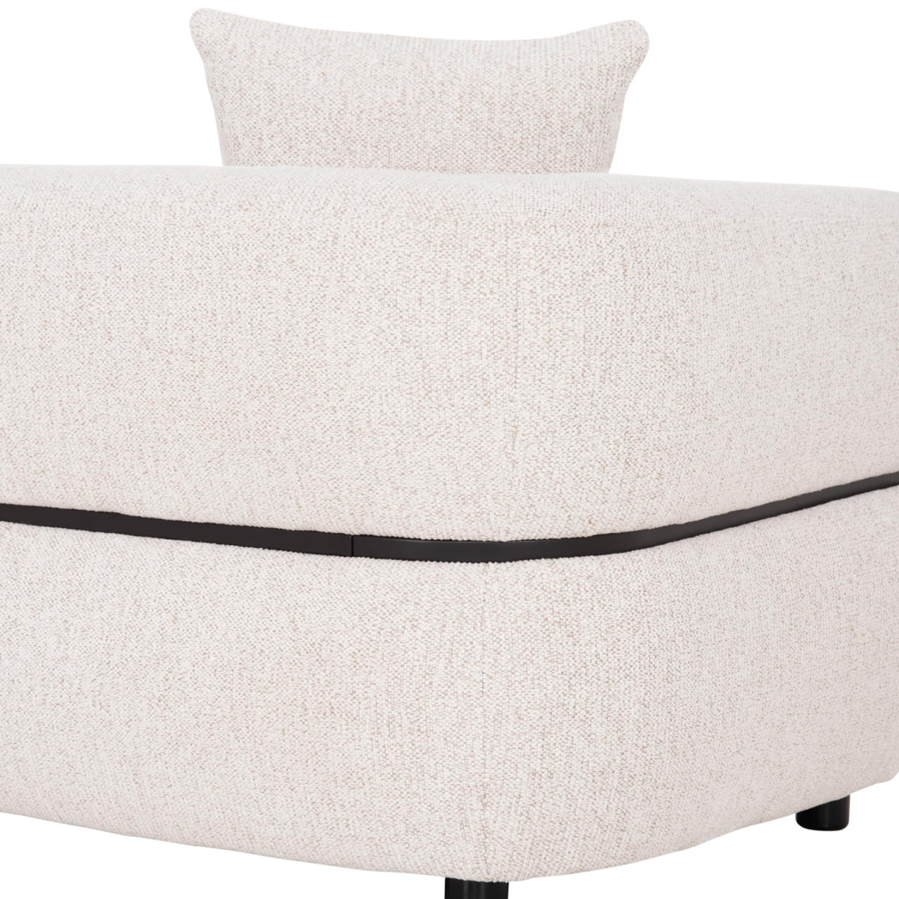SOFA 3-SEATER ARCTIS HM3327.02 LIGHT BEIGE FABRIC 229x88x88Hcm. [10]
