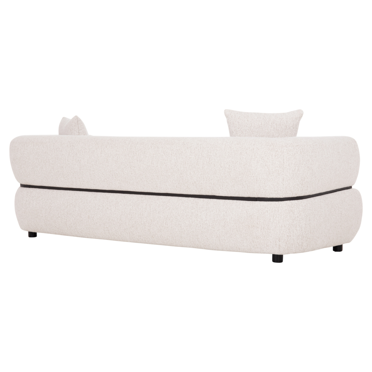 SOFA 3-SEATER ARCTIS HM3327.02 LIGHT BEIGE FABRIC 229x88x88Hcm. [5]