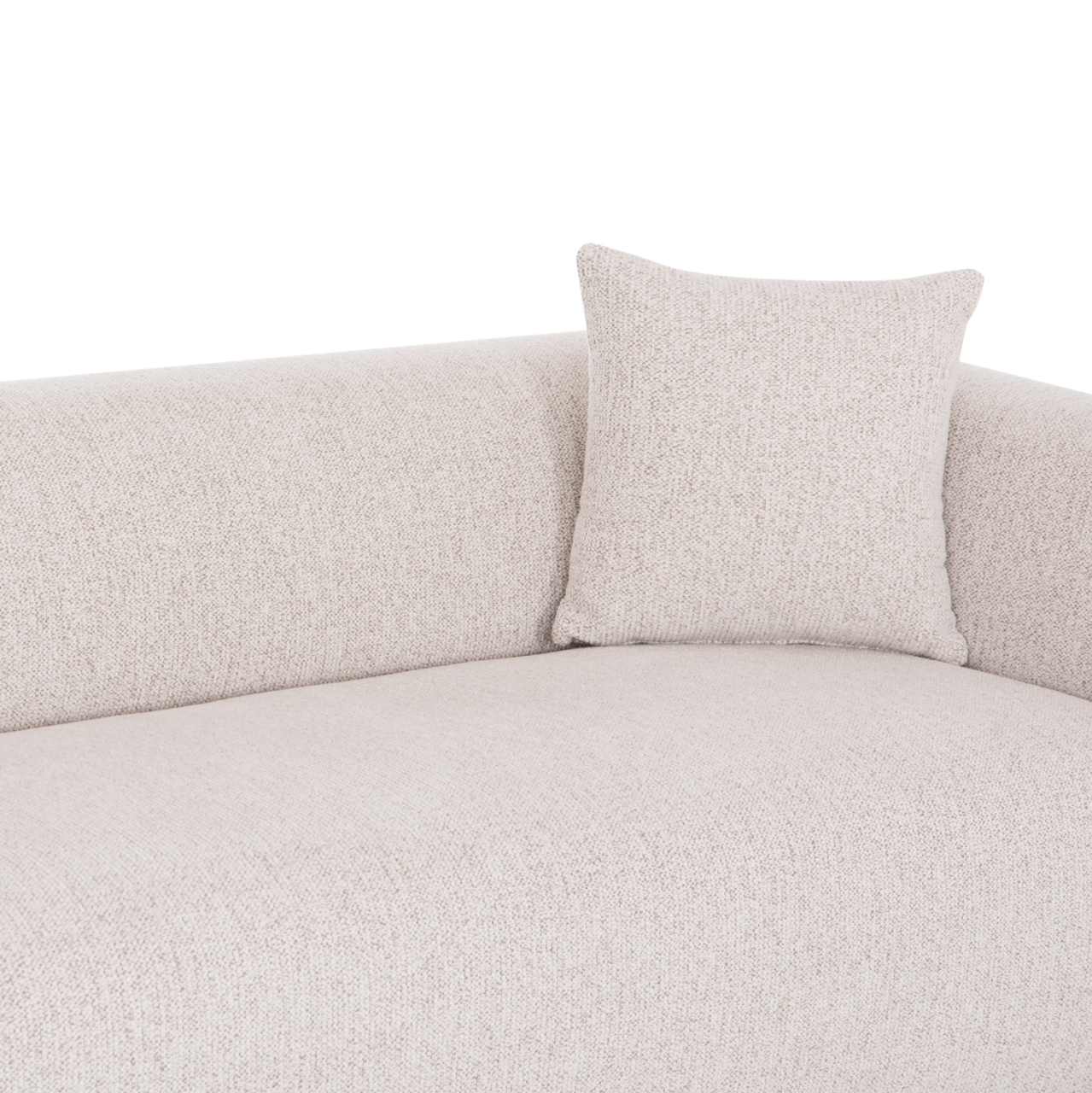 SOFA 3-SEATER ARCTIS HM3327.02 LIGHT BEIGE FABRIC 229x88x88Hcm. [7]