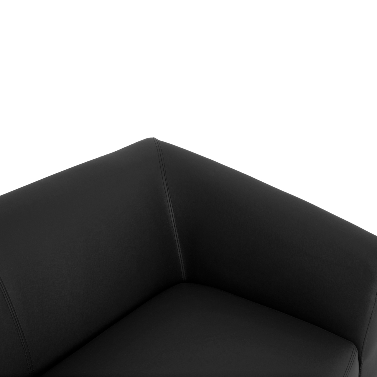 Sofa 3 seater Kiana HM3122.31 Black PU 180x75x71 cm [4]
