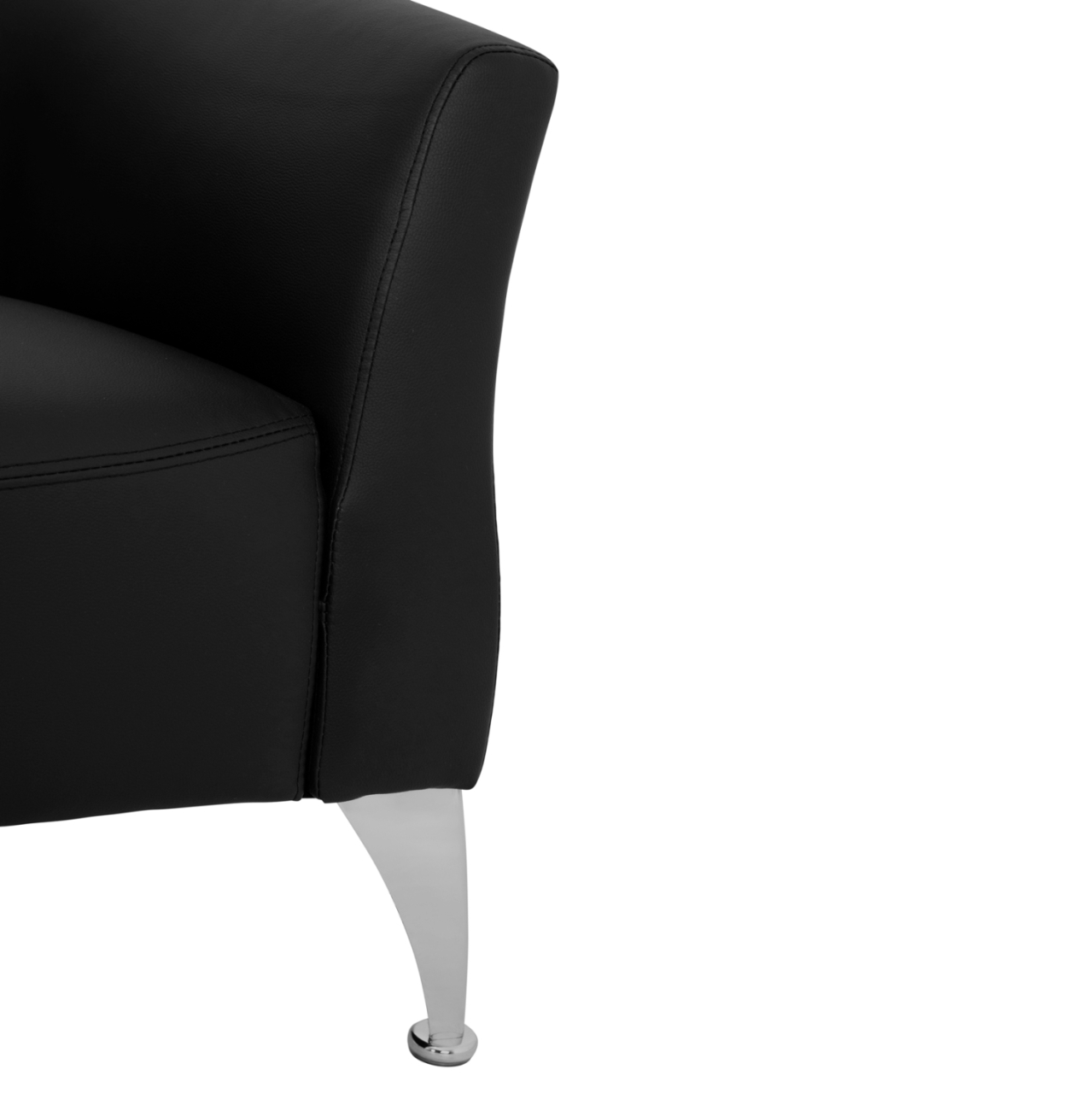 Sofa 3 seater Kiana HM3122.31 Black PU 180x75x71 cm [6]