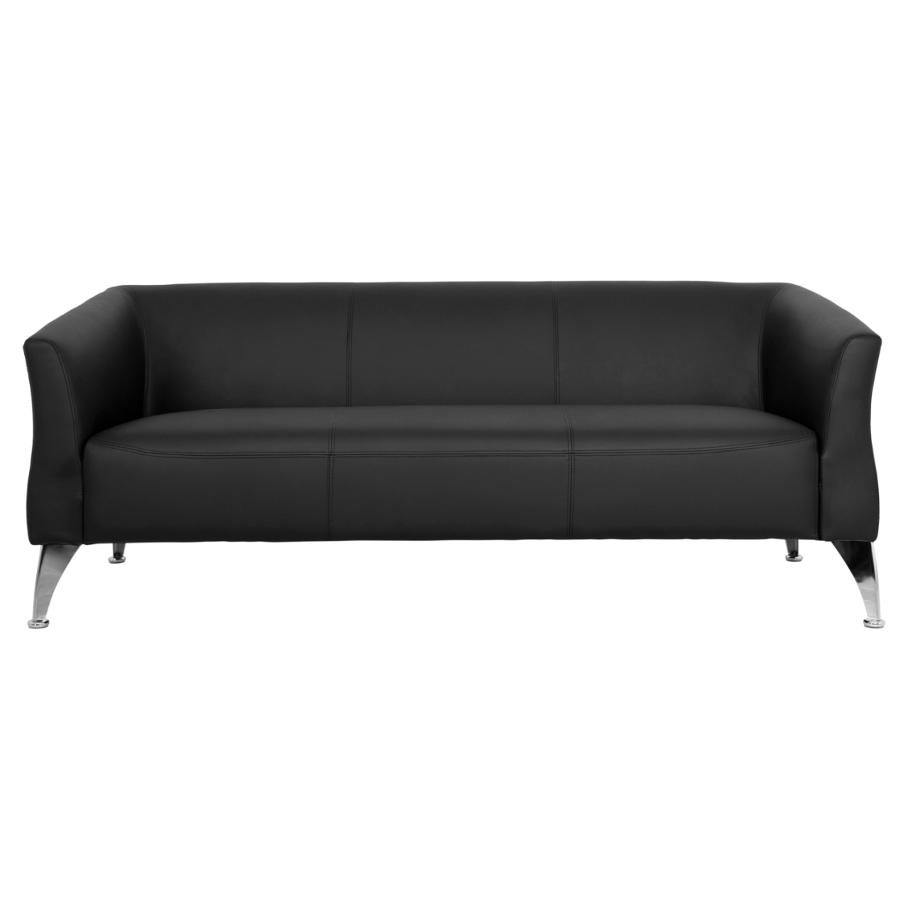 Sofa 3 seater Kiana HM3122.31 Black PU 180x75x71 cm [3]