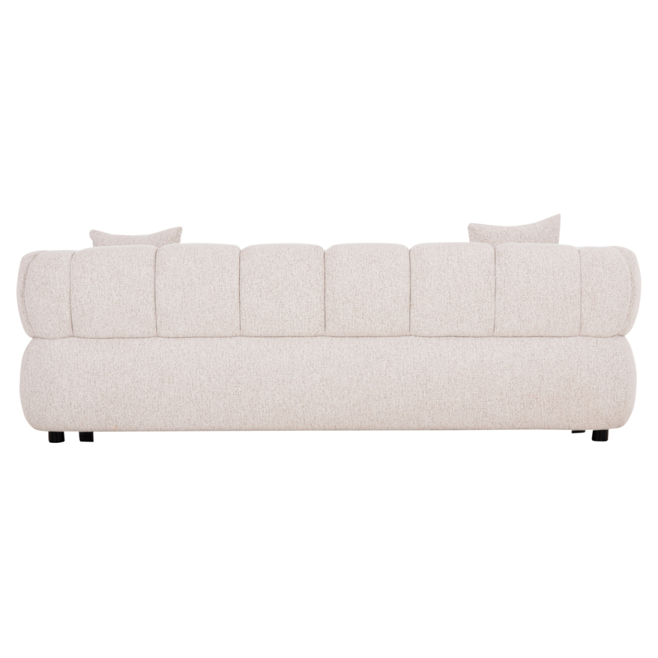 SOFA 3-SEATER NORIKA HM3331.02 ECRU FABRIC 220x88x85Hcm. [6]