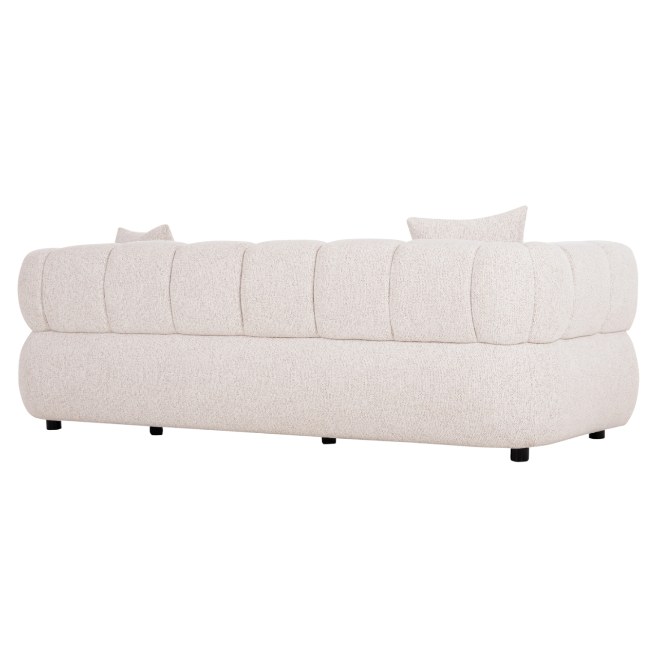 SOFA 3-SEATER NORIKA HM3331.02 ECRU FABRIC 220x88x85Hcm. [5]