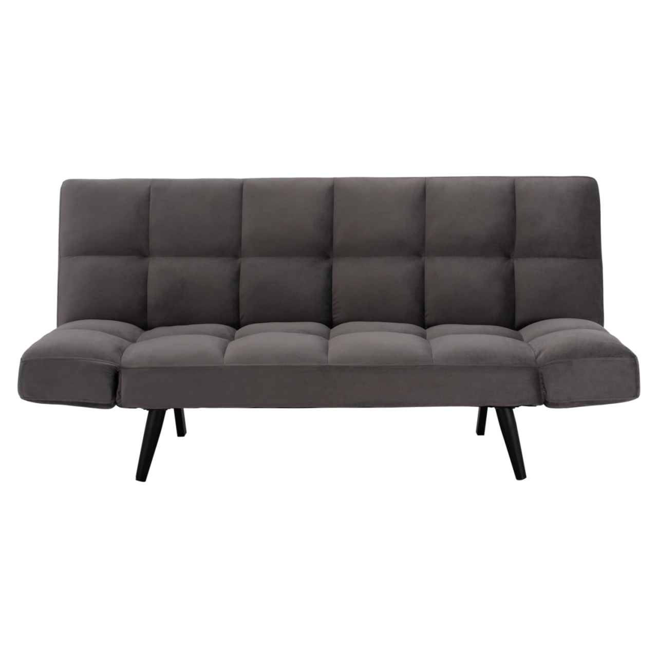 Sofa Bed 3 Seater from velvet grey HM3167.01 182x80x88cm [4]