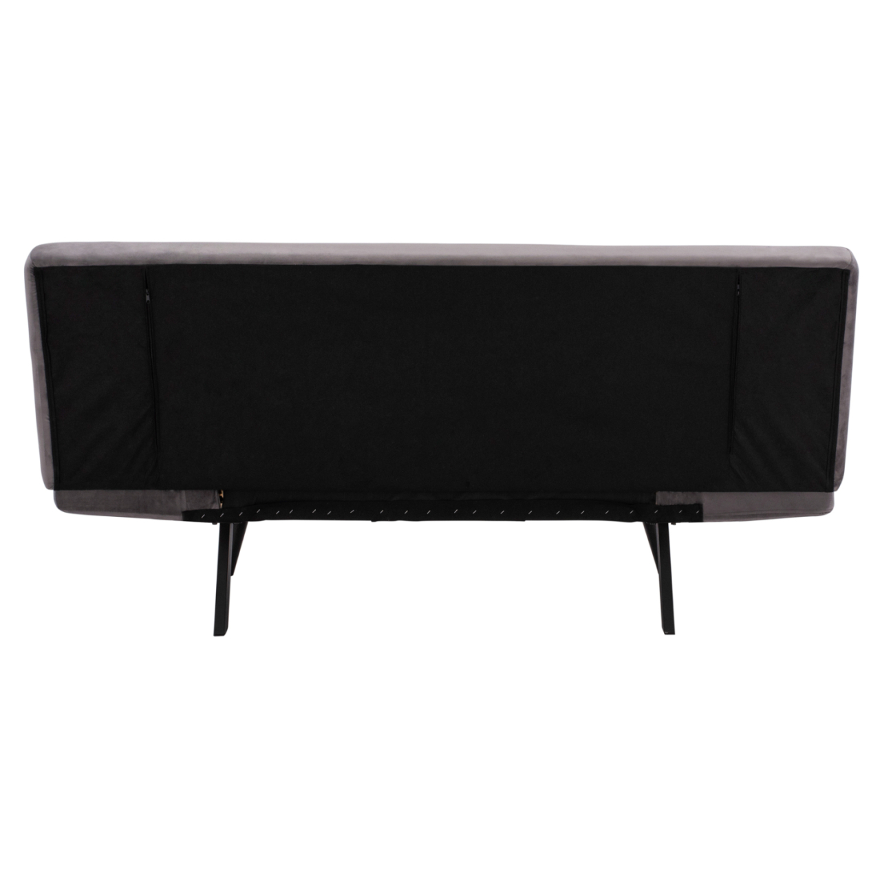 Sofa Bed 3 Seater from velvet grey HM3167.01 182x80x88cm [6]