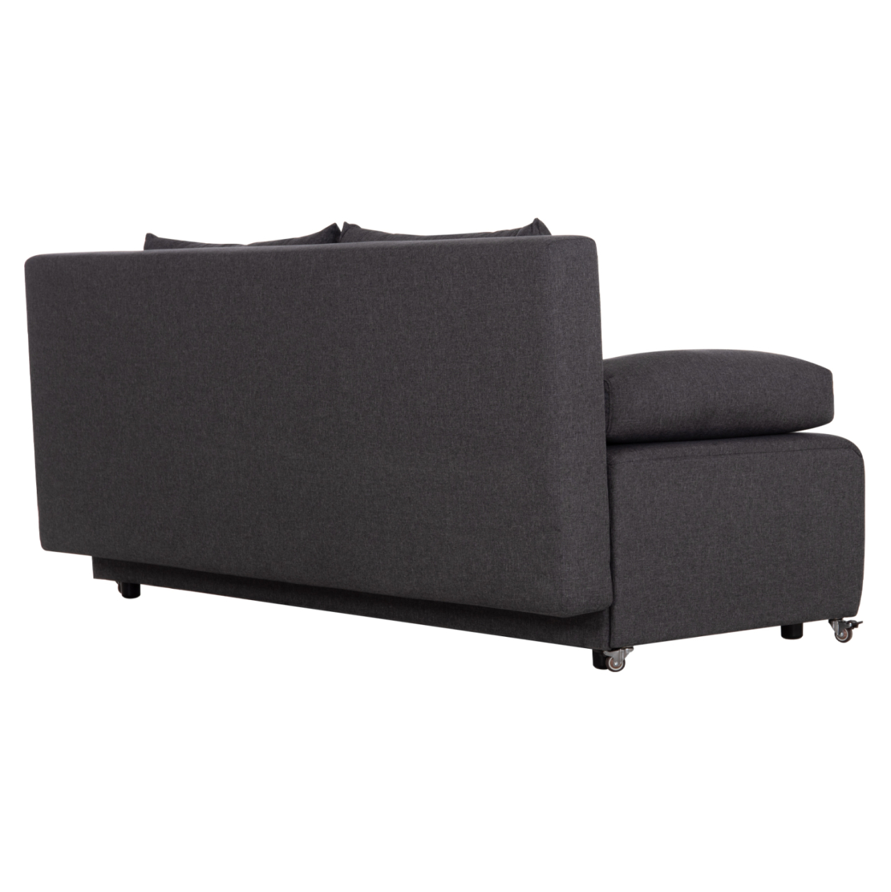 SOFA-BED 3-SEATER KEND HM3313.01 FABRIC IN GREY 188x85x82Hcm. [6]