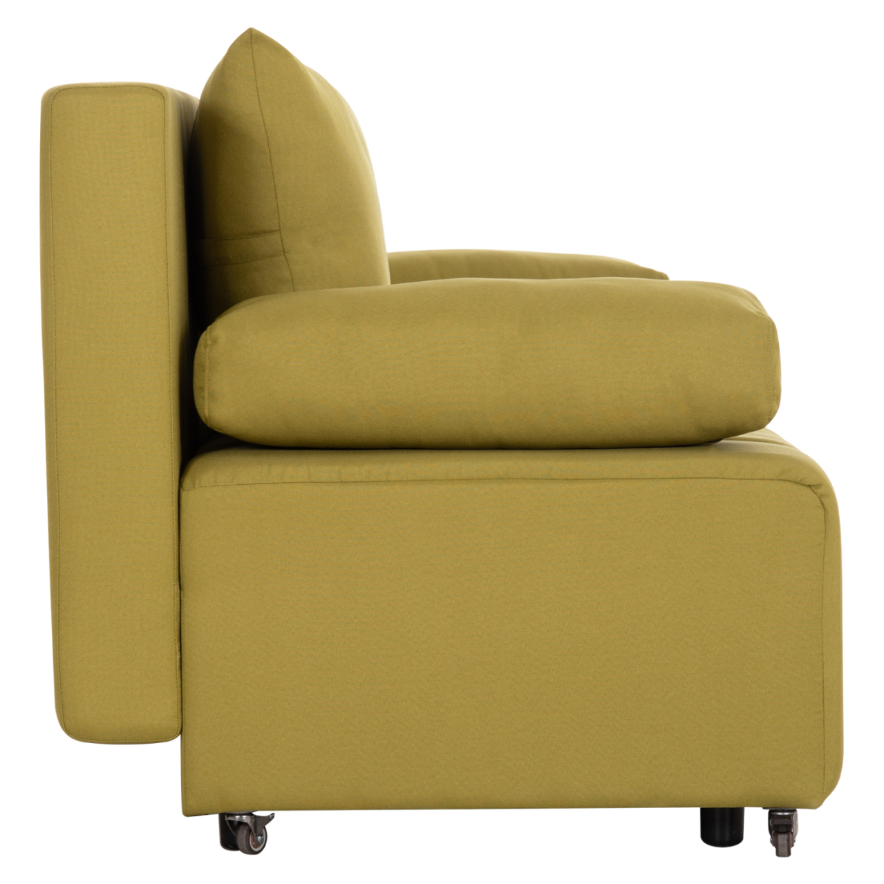 SOFA-BED 3-SEATER KEND HM3313.07 FABRIC IN LIGHT GREEN 188x85x82Hcm. [5]