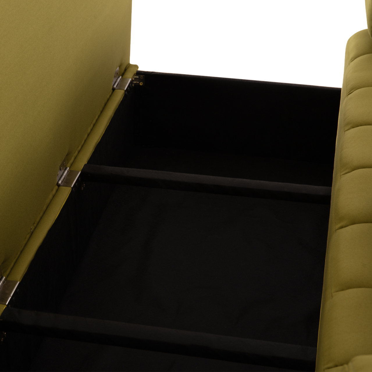 SOFA-BED 3-SEATER KEND HM3313.07 FABRIC IN LIGHT GREEN 188x85x82Hcm. [10]