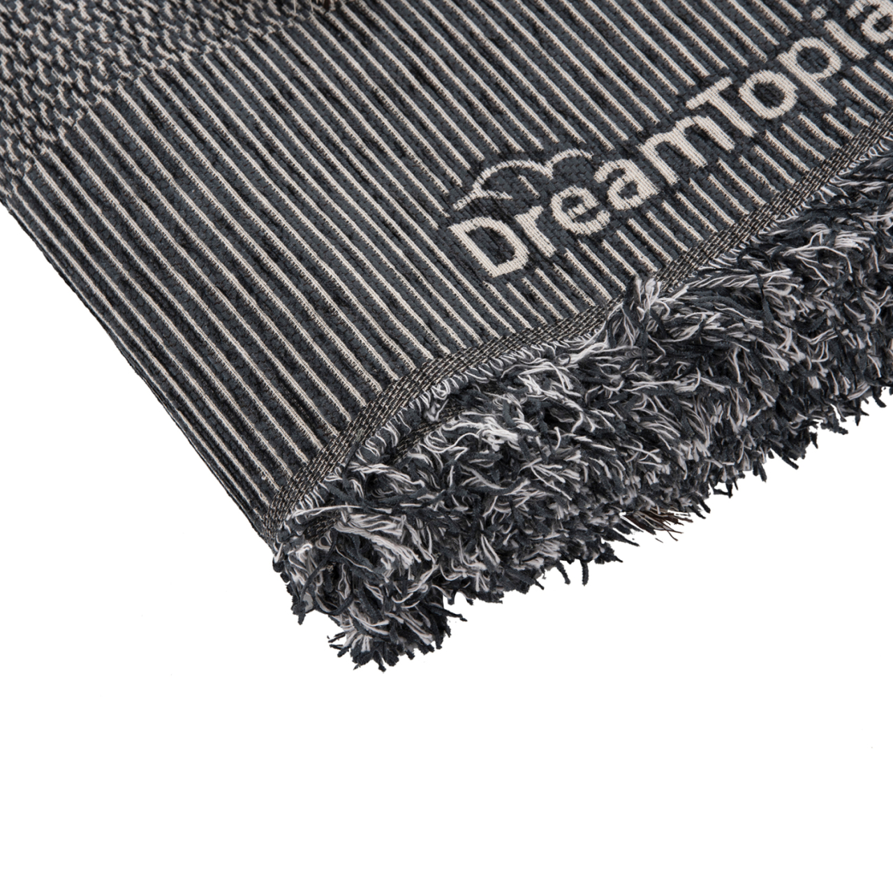 SOFA COVER-THROW WITH FRINGES DREAMTOPIA HM12162.09 IN BLUE COLOR 245X170cm. [5]