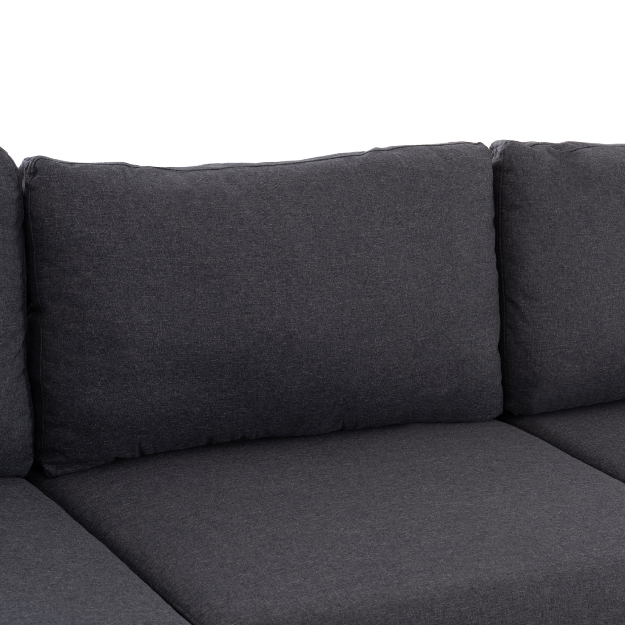 SOFA LEFT CORNER ANTON HM3340.01L GREY FABRIC--METAL LEGS 260x130x84Hcm [7]