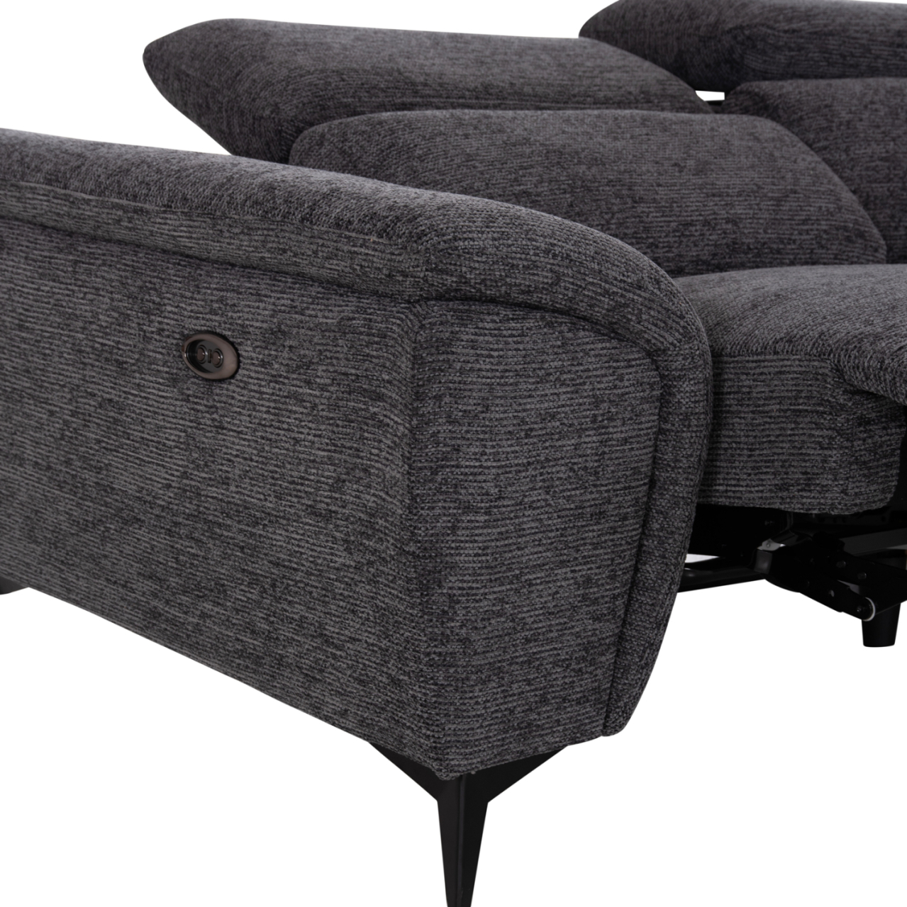 SOFA RIGHT CORNER-RECLINE and STORAGE SPACE RESTRO ΗΜ3339.01R GREY FABRIC 290x220x80Hcm. [7]