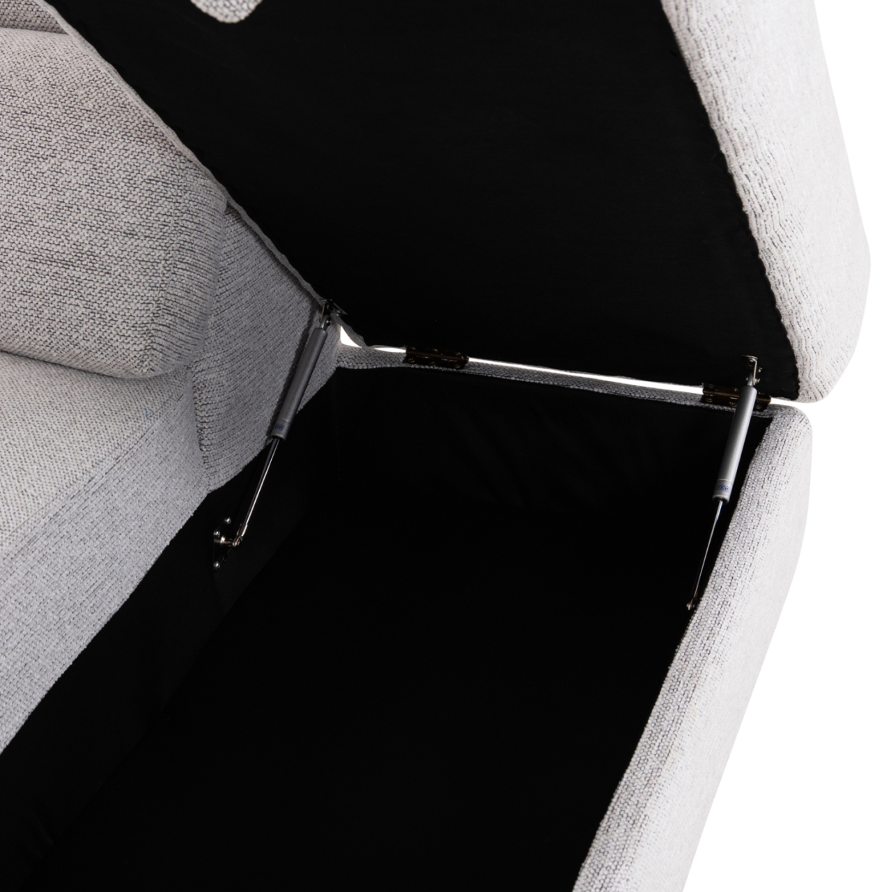SOFA RIGHT CORNER-RECLINE and STORAGE SPACE RESTRO HM3339.02R BEIGE FABRIC 290x220x80Hcm. [8]