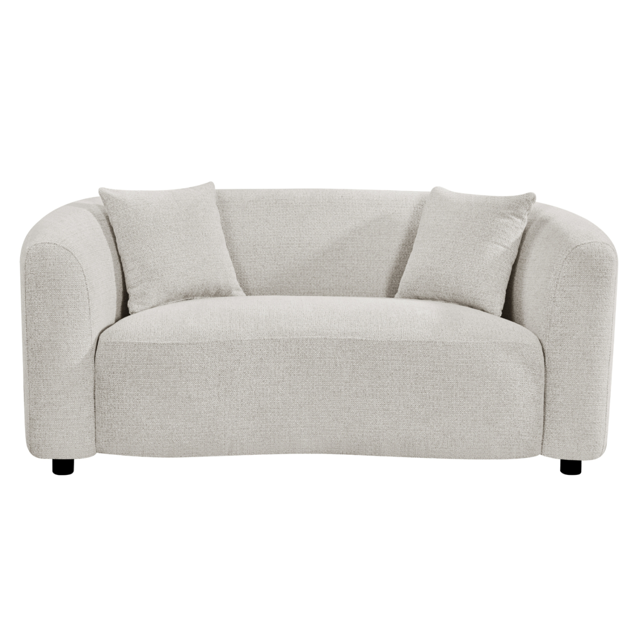 SOFA SET 2PCS NORD HM10811.02 LIGHT BEIGE FABRIC [5]