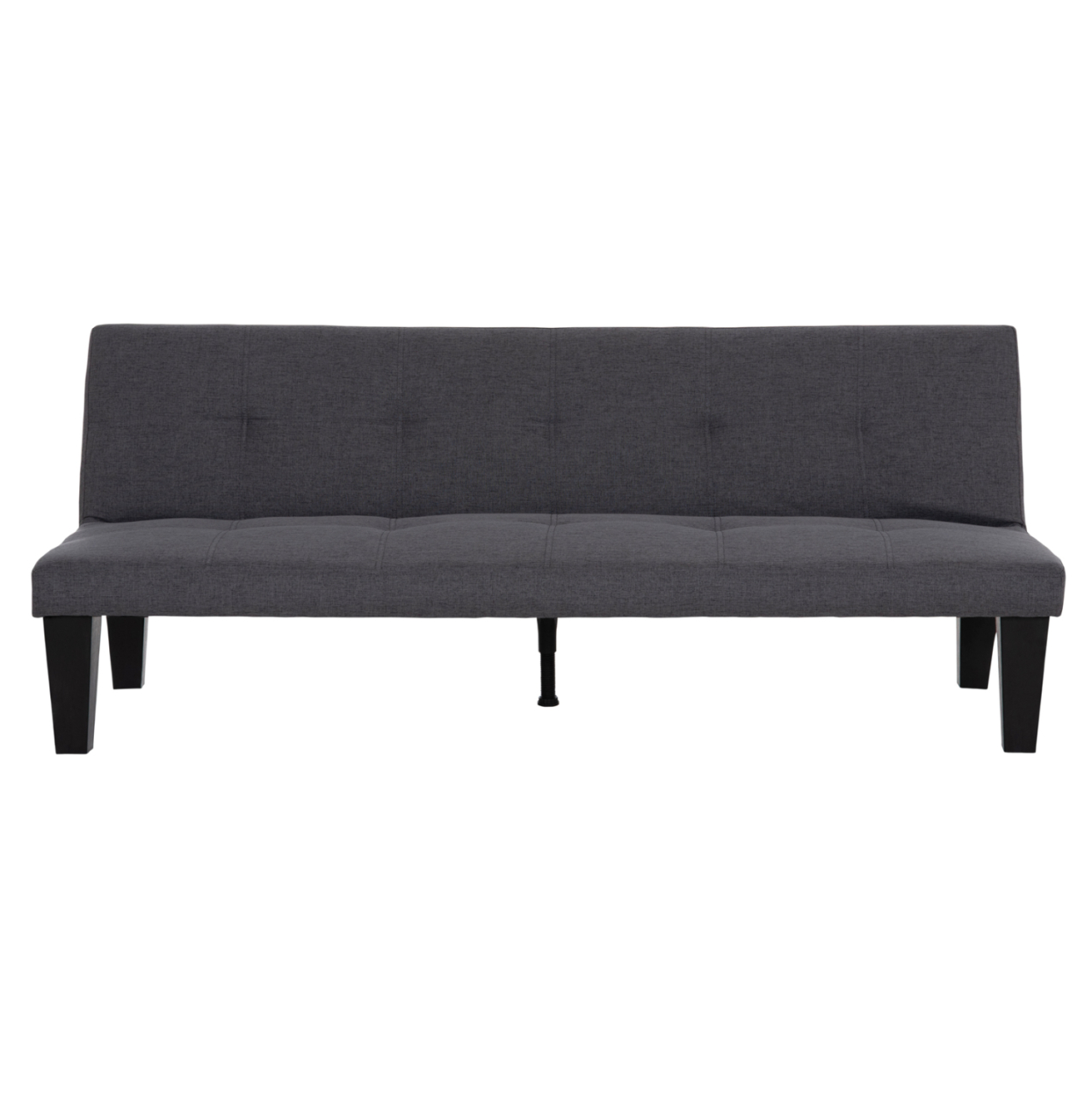 SOFABED 2-SEATER KORO HM3304.01 GREY PU LEATHER 165x75x64Hcm. [4]