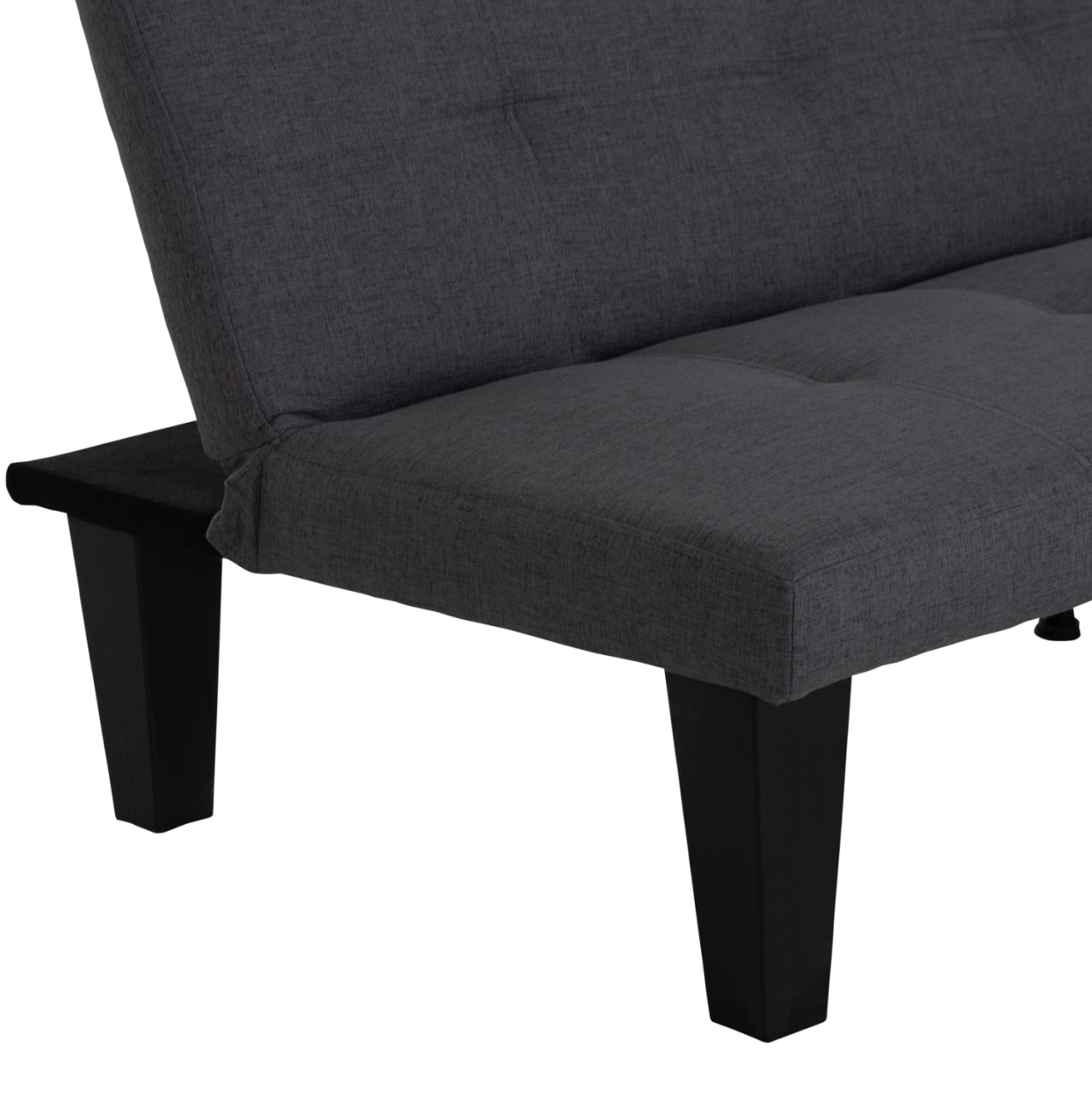 SOFABED 2-SEATER KORO HM3304.01 GREY PU LEATHER 165x75x64Hcm. [10]