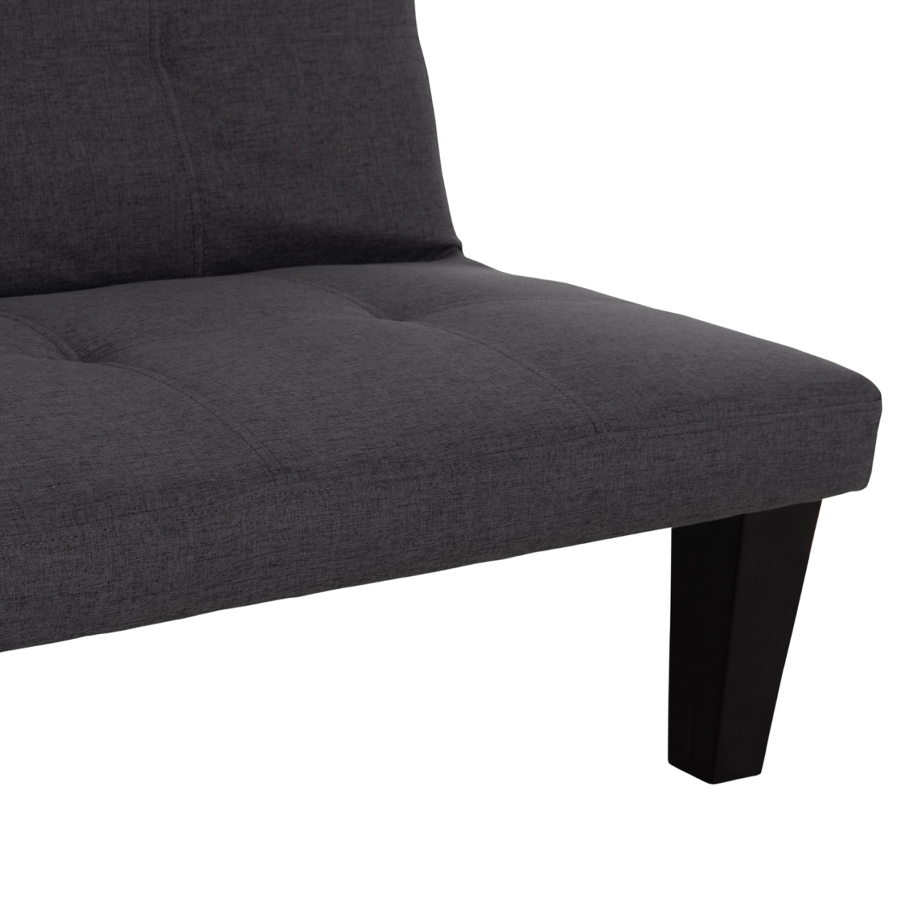 SOFABED 2-SEATER KORO HM3304.01 GREY PU LEATHER 165x75x64Hcm. [9]