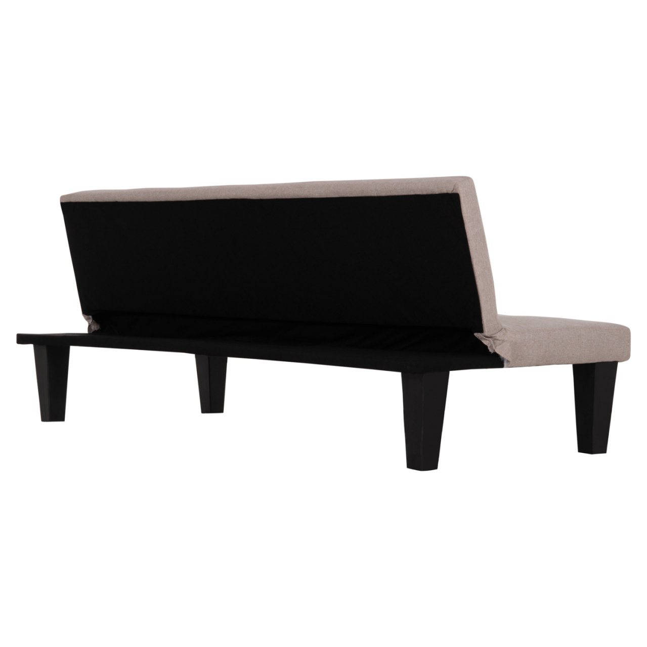 SOFABED 2-SEATER KORO HM3304.04 BEIGE PU LEATHER 165x75x64Hcm. [6]