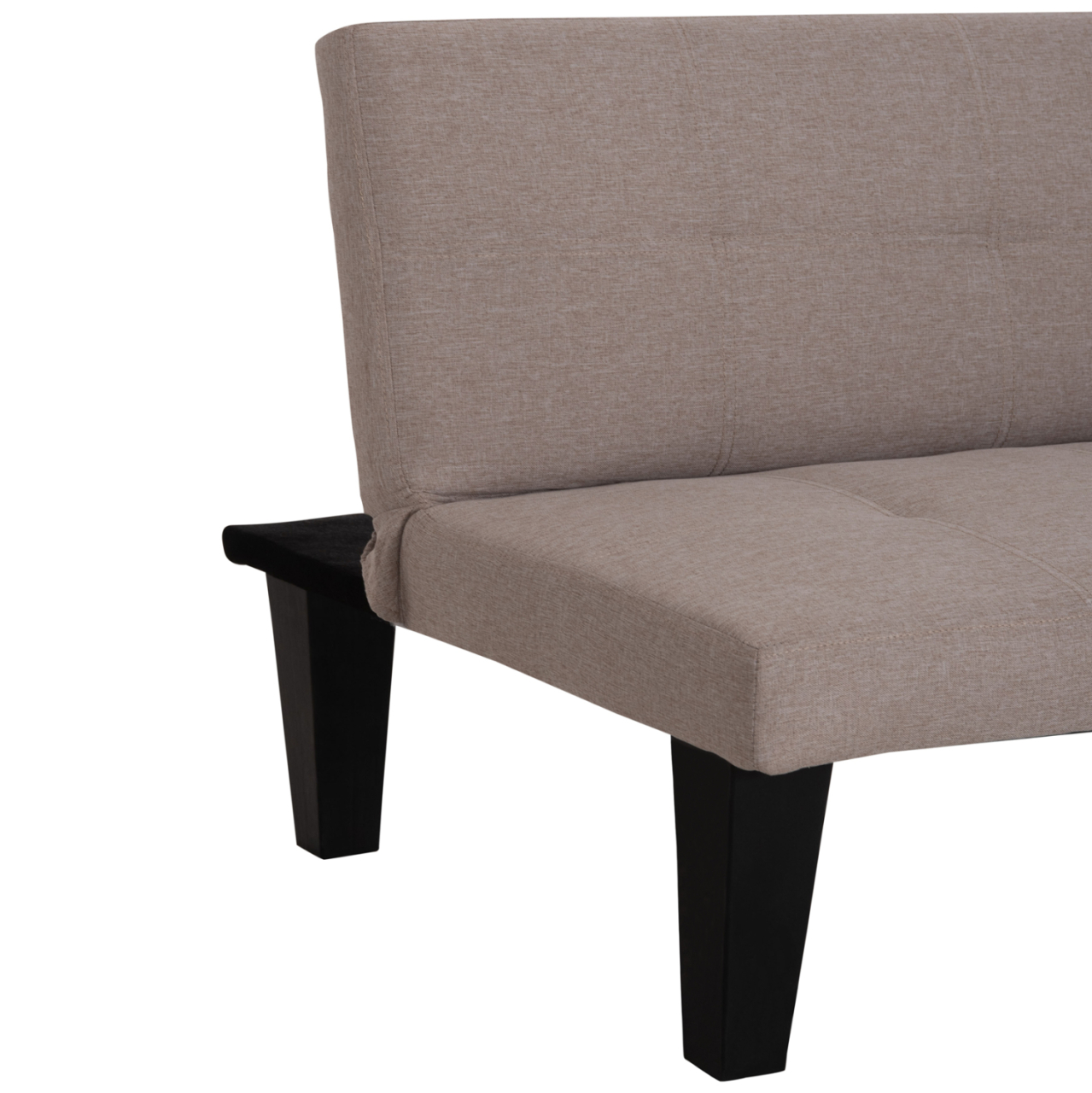 SOFABED 2-SEATER KORO HM3304.04 BEIGE PU LEATHER 165x75x64Hcm. [10]