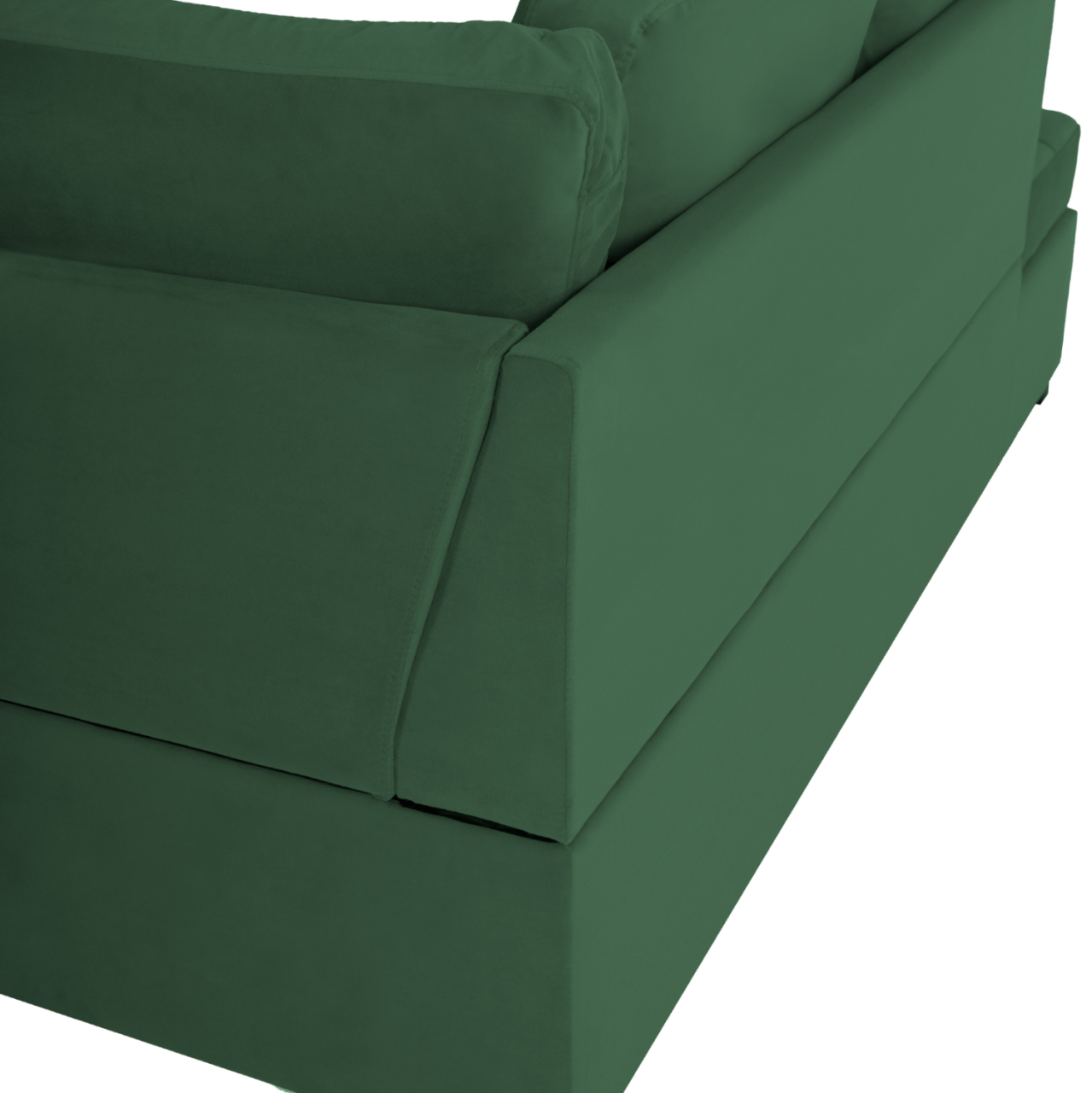 SOFABED LEFT CORNER JADE HM3144.05L CYPRESS GREEN VELVET 250x80-180x73-88Hcm. [8]