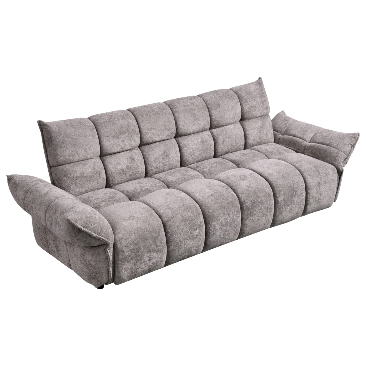 SOFABED MELU HM3314.01 GREY FABRIC--POCKET SPRINGS SEAT 240-250x90x85Hcm. [6]