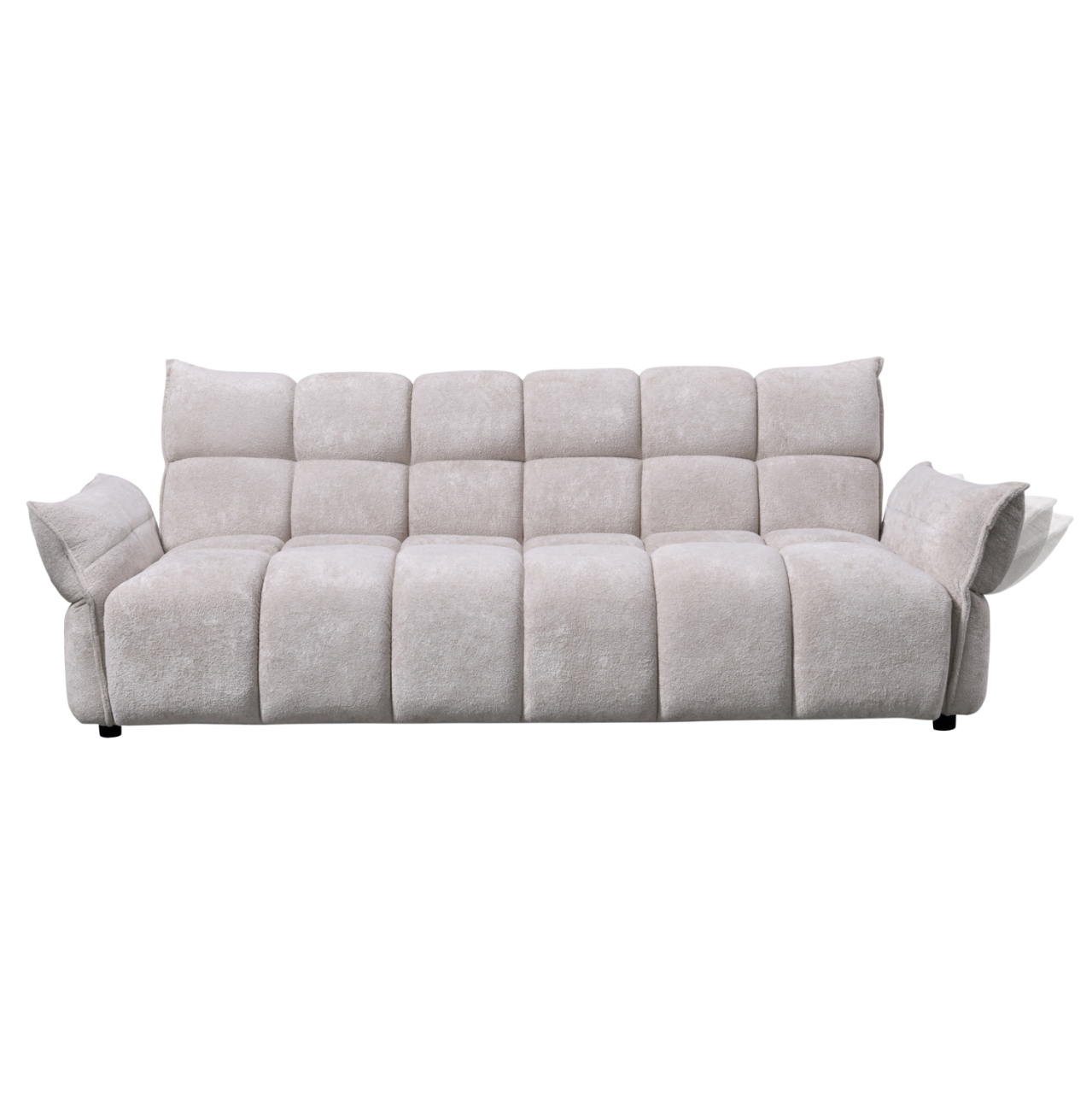 SOFABED MELU HM3314.02 BEIGE FABRIC--POCKET SPRINGS SEAT 240-250x90x85Hcm. [4]