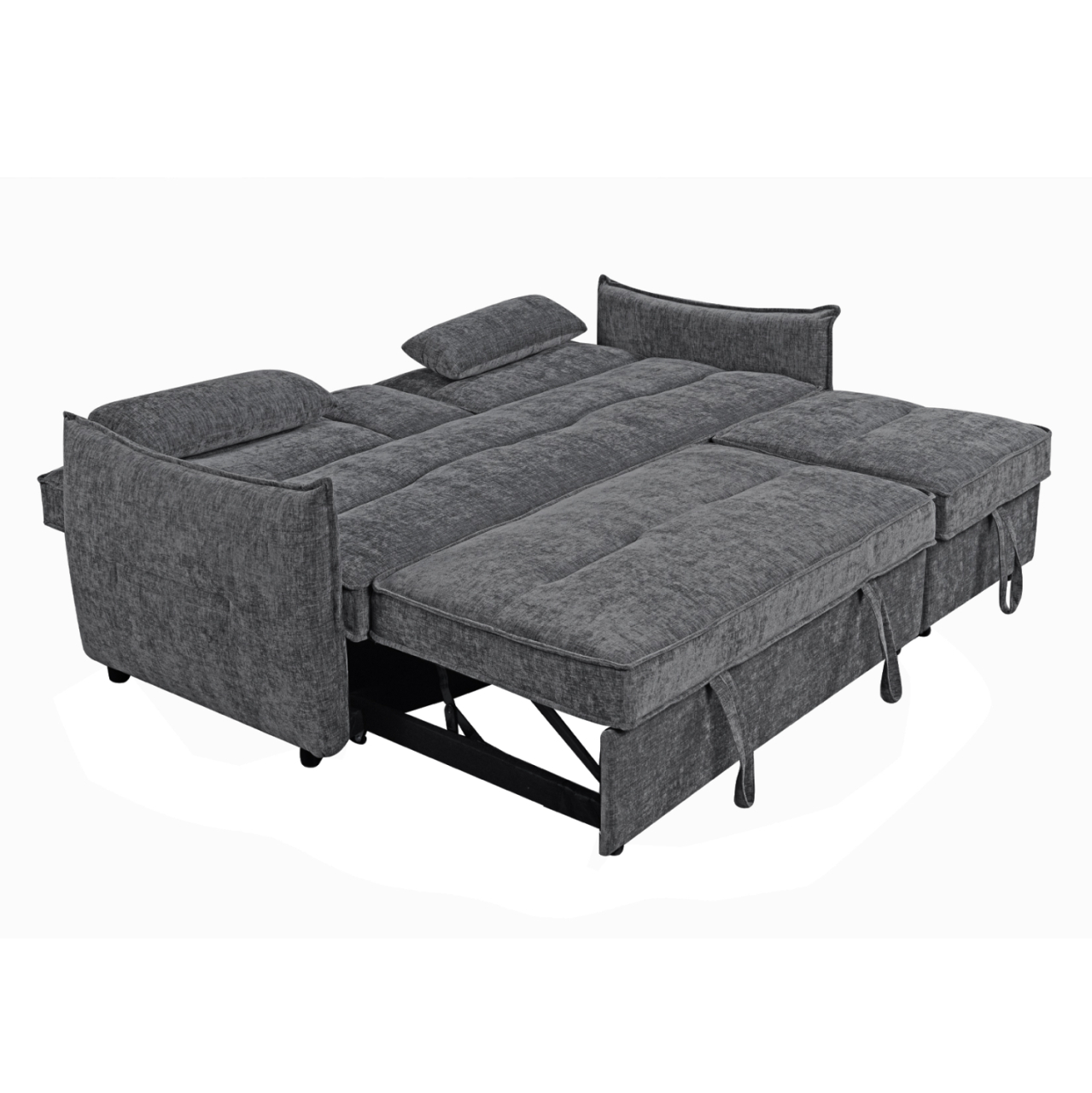 SOFABED MULTIFORM 2-SEATER VELAR HM3305.01 GREY FABRIC 208x86x85Hcm. [7]