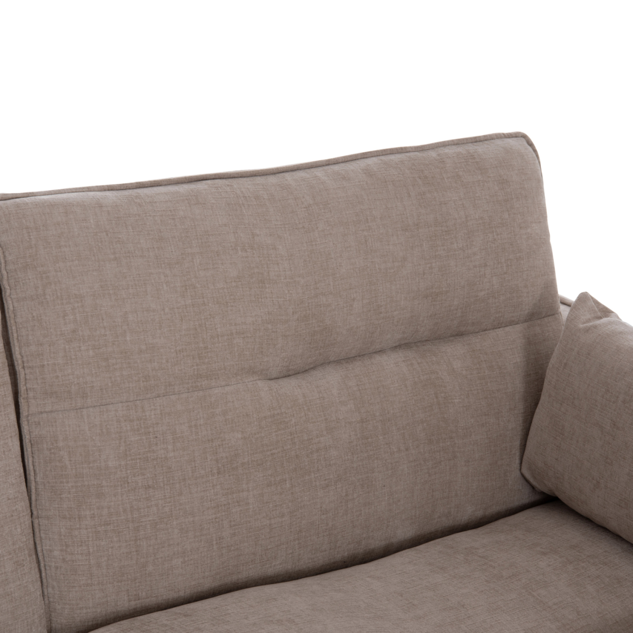 SOFABED MULTIFORM 2-SEATER VELAR HM3305.03 BEIGE FABRIC 207x90x80Hcm. [7]